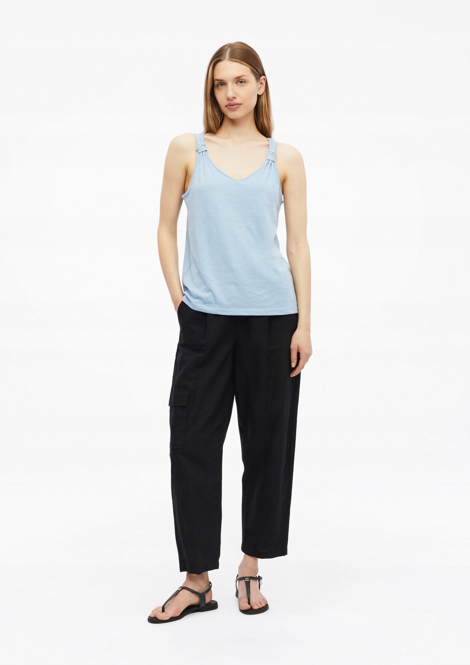 S.Oliver T-shirt Bluzka z dekoltem w serek