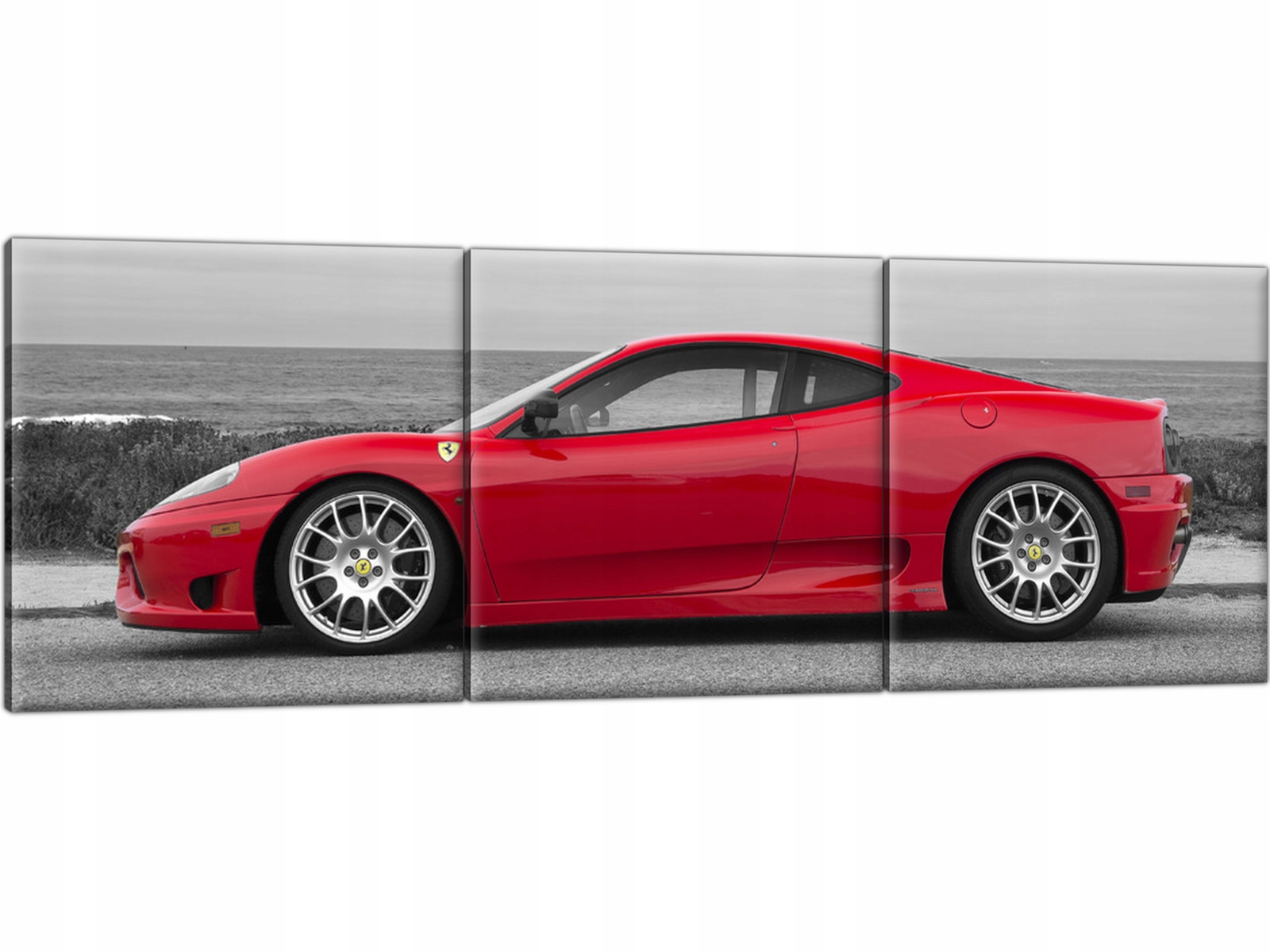 

Ferrari Czerwone Auto 150x50 Samochód Wóz Obraz