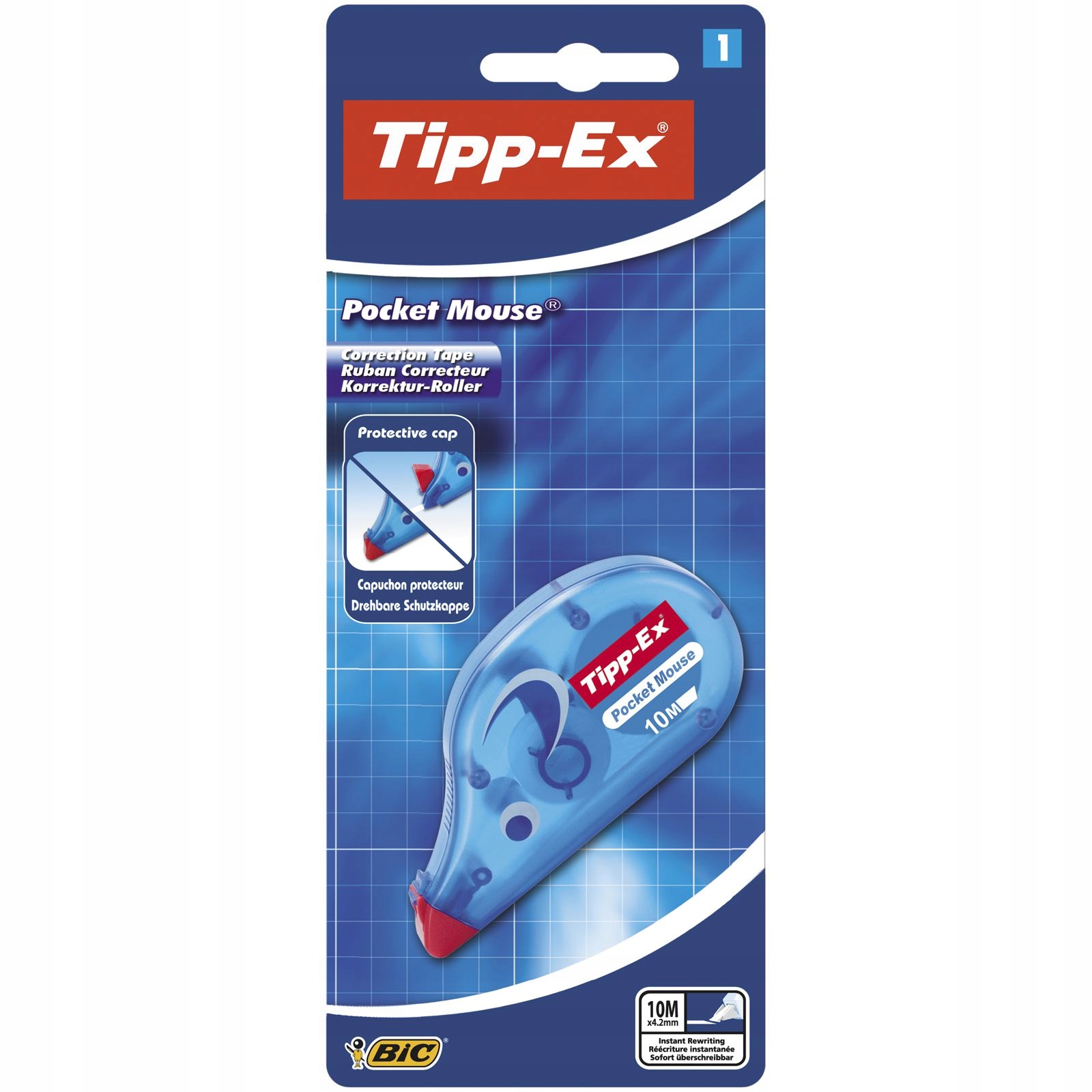 KOREKTOR TIPP-EX POCKET MOUSE BLISTER 1SZT