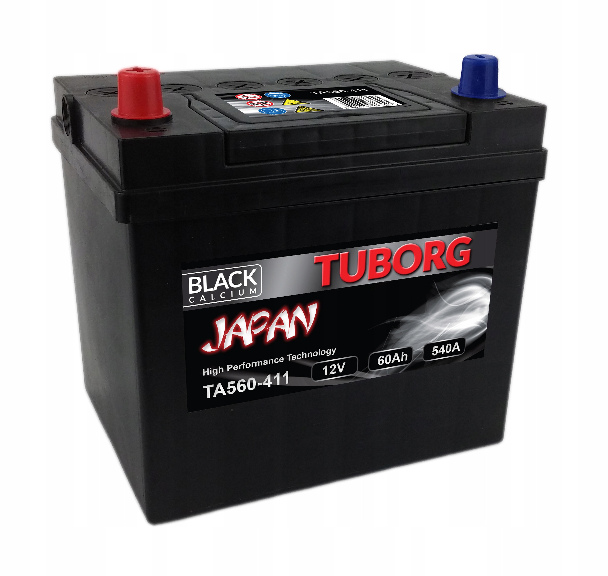 Akumulator Tuborg Japan 12V 60Ah 540A L+