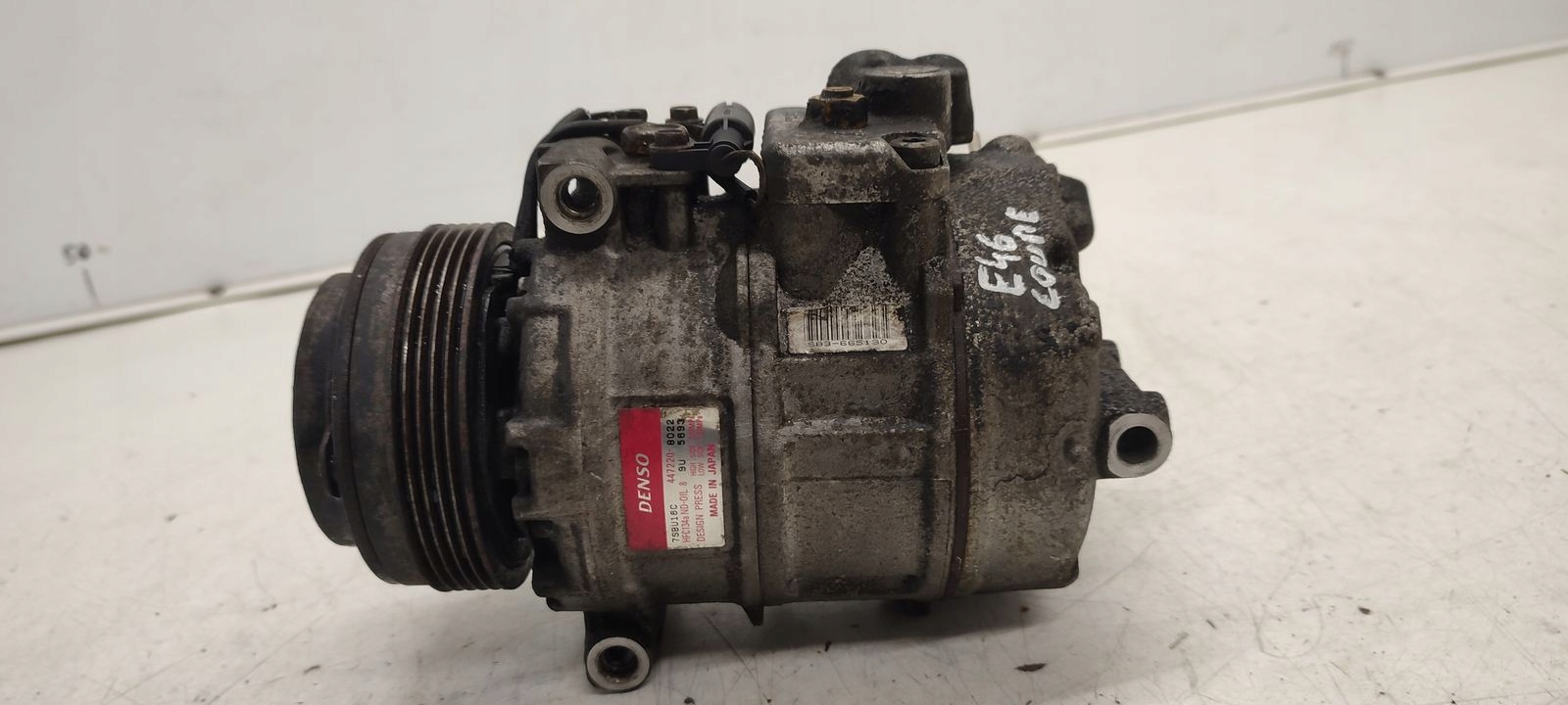 compressor of the air conditioning compressor; BMW E46 Coupe 2,5