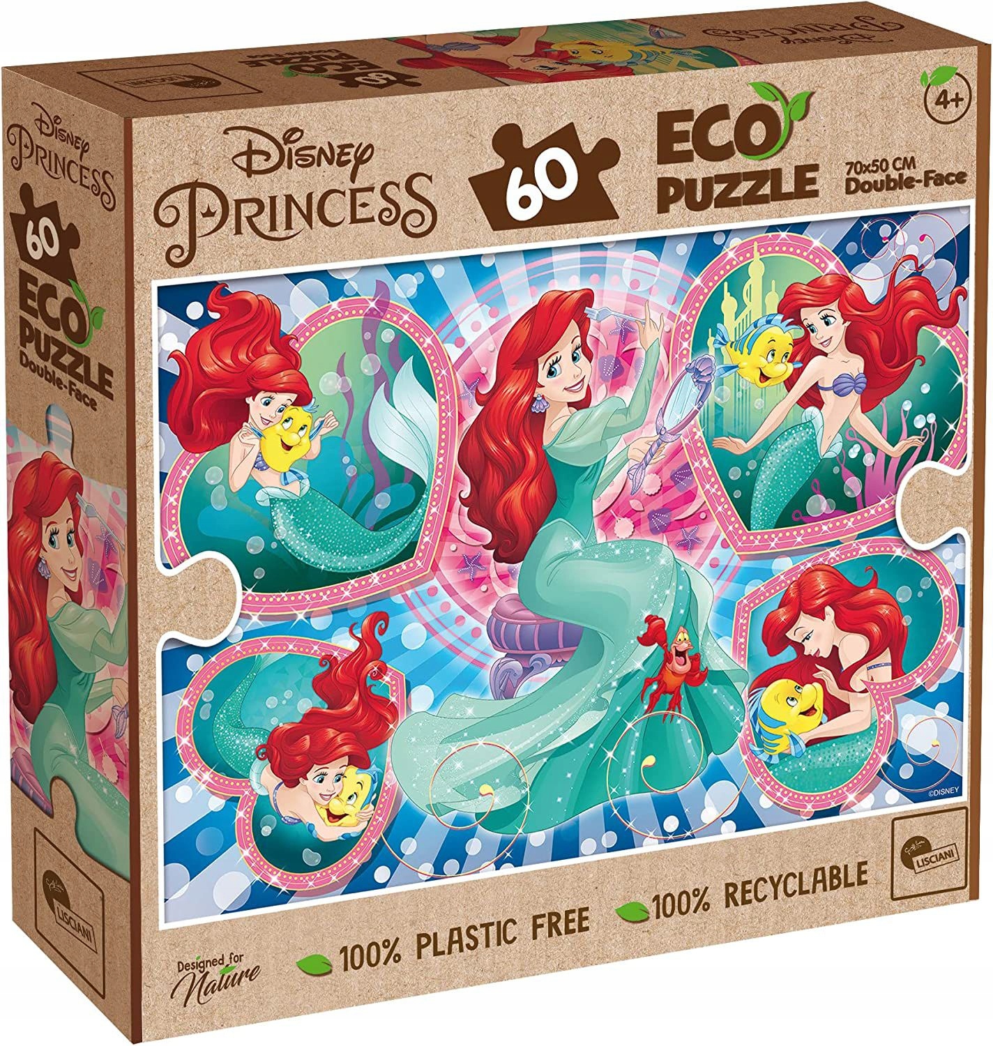 

Puzzle 60 Dwustronne Eko Syrenki (puzzle)