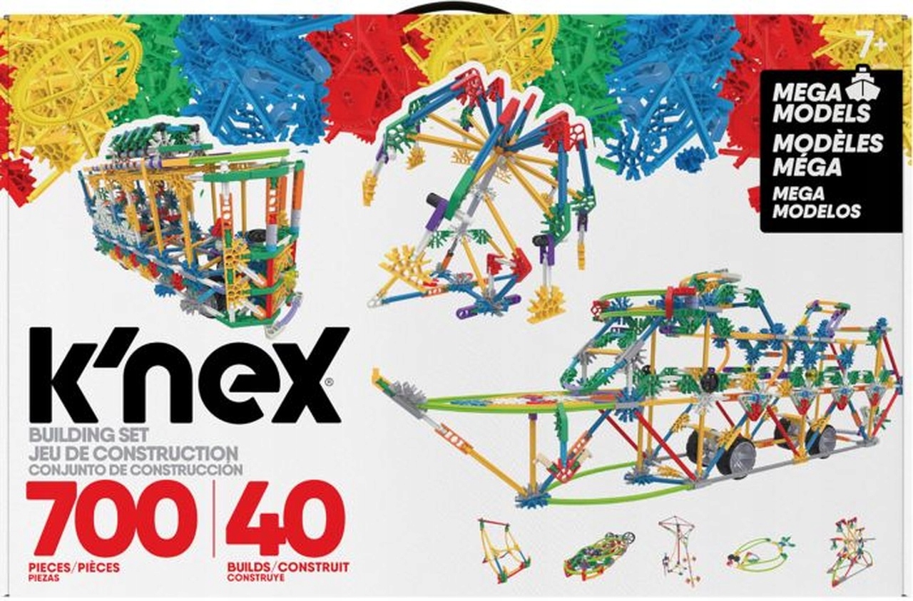K'nex KNEX Konstrukcje Klocki Zestaw Klocków 700el