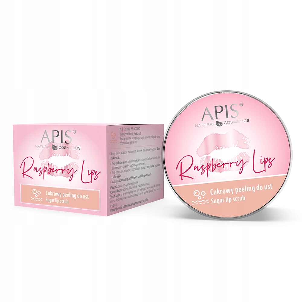 Apis Raspberry Lips Peeling Cukrowy do ust 10ml