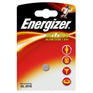 Bateria SR44/1szt. Energizer 357/303 1,55V zegarkowa