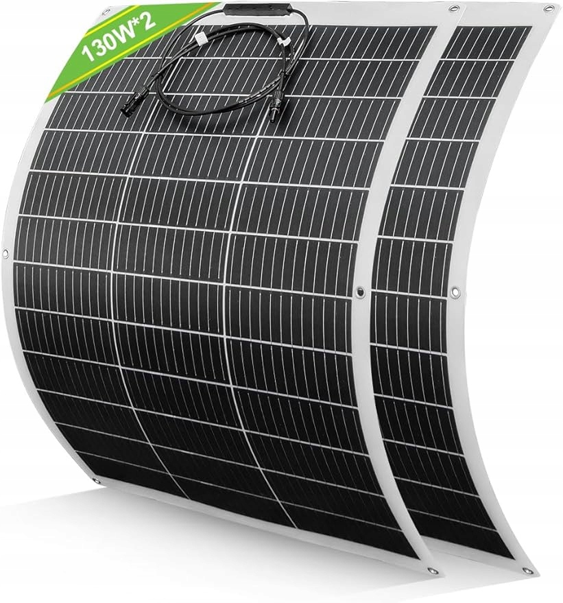 Solární panel Eco-worthy 260W 12V vysoká konverze balkon karavan loď