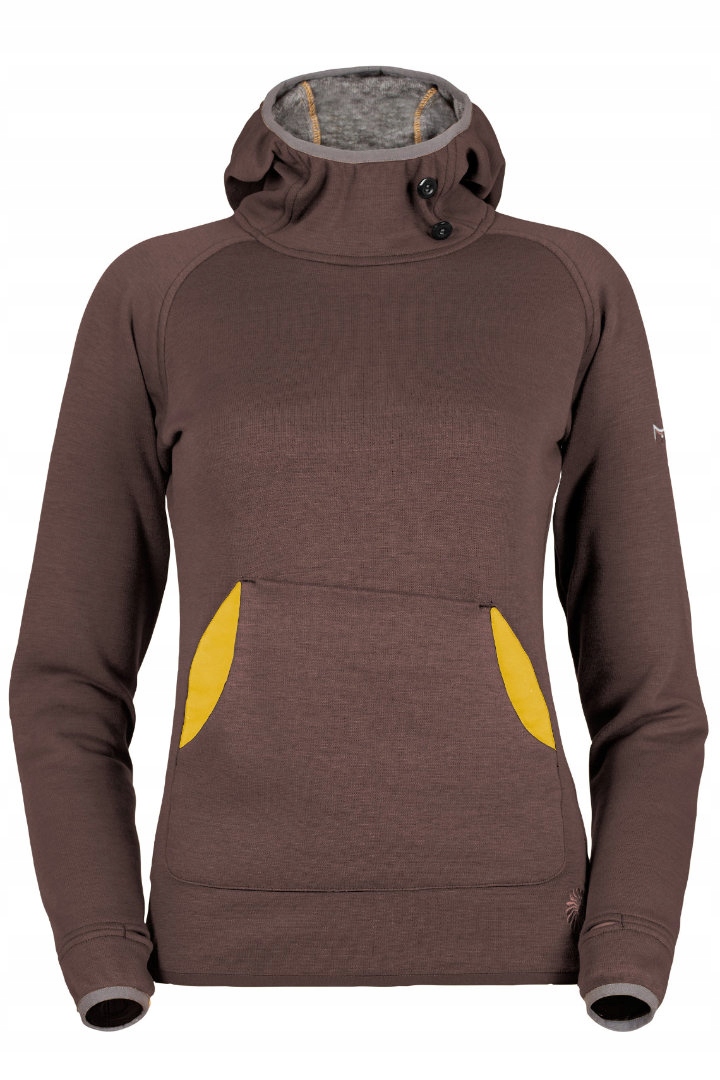 Damska bluza termiczna MILO PATTAYA Brown S