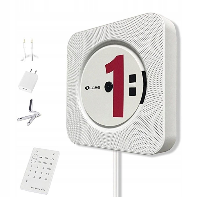 Przenośny odtwarzacz CD Radio FM Bluetooth hifi Model 8034515826857