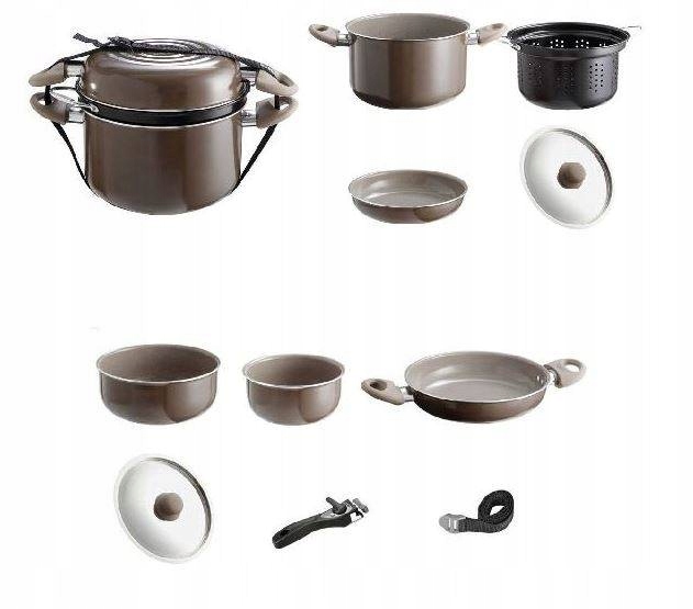 Туристичні горщики шоколадний набір 9 + 1 Brunner