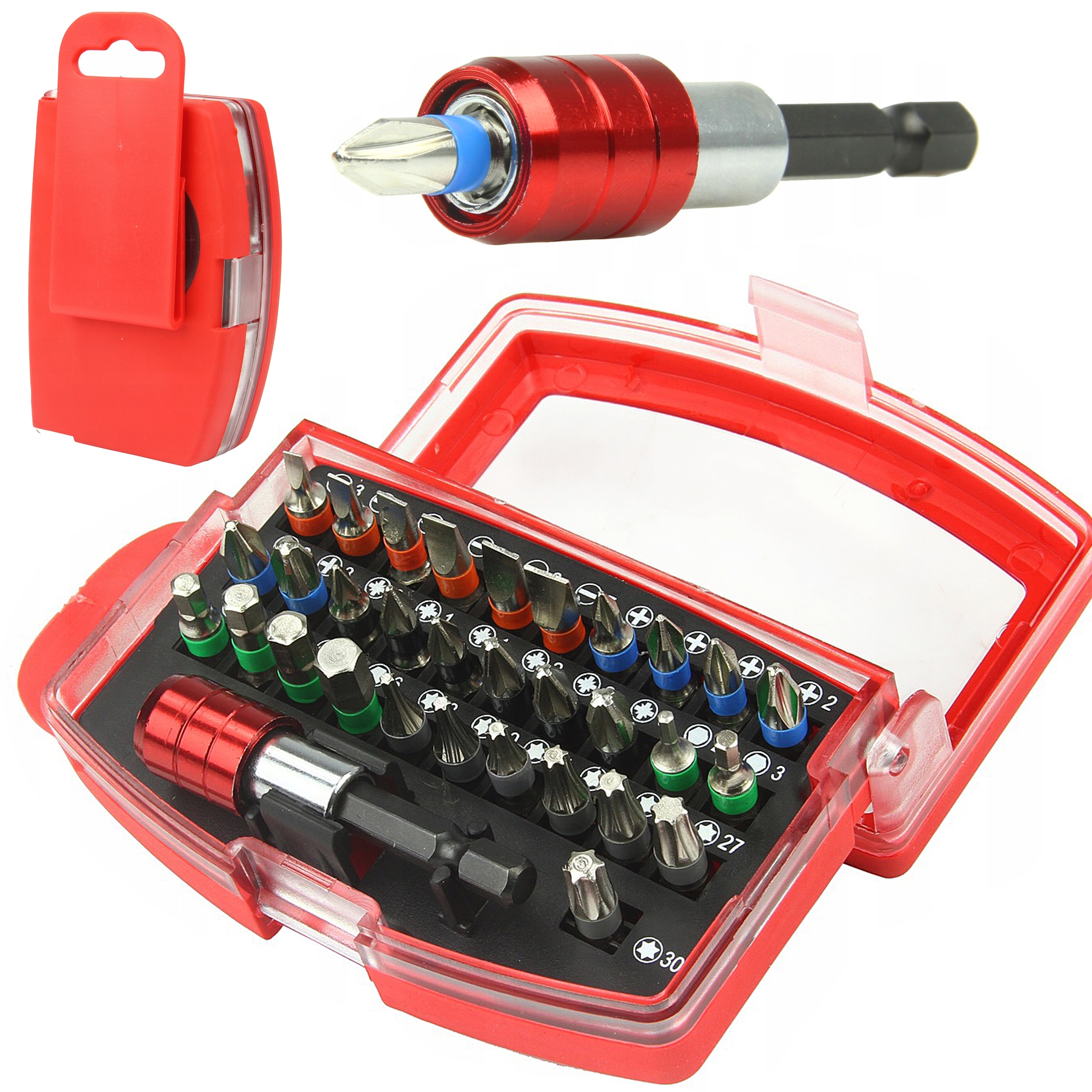 KOŃCÓWKI BITY IMBUS TORX DO WKRĘTARKI ZESTAW 32EL