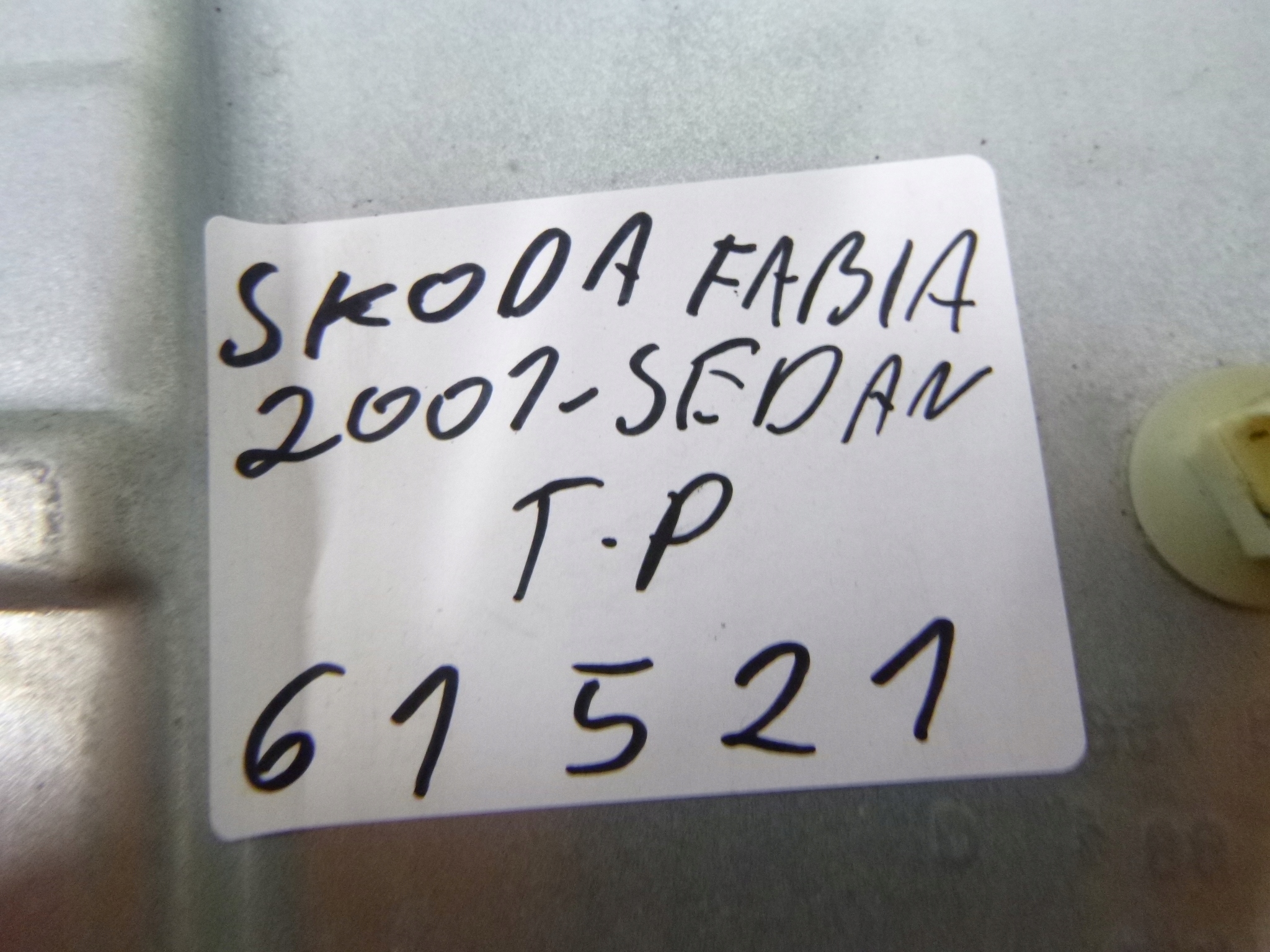 MÉCANISME VITRE ARRIÈRE DROITE SKODA FABIA BERLINE 2001