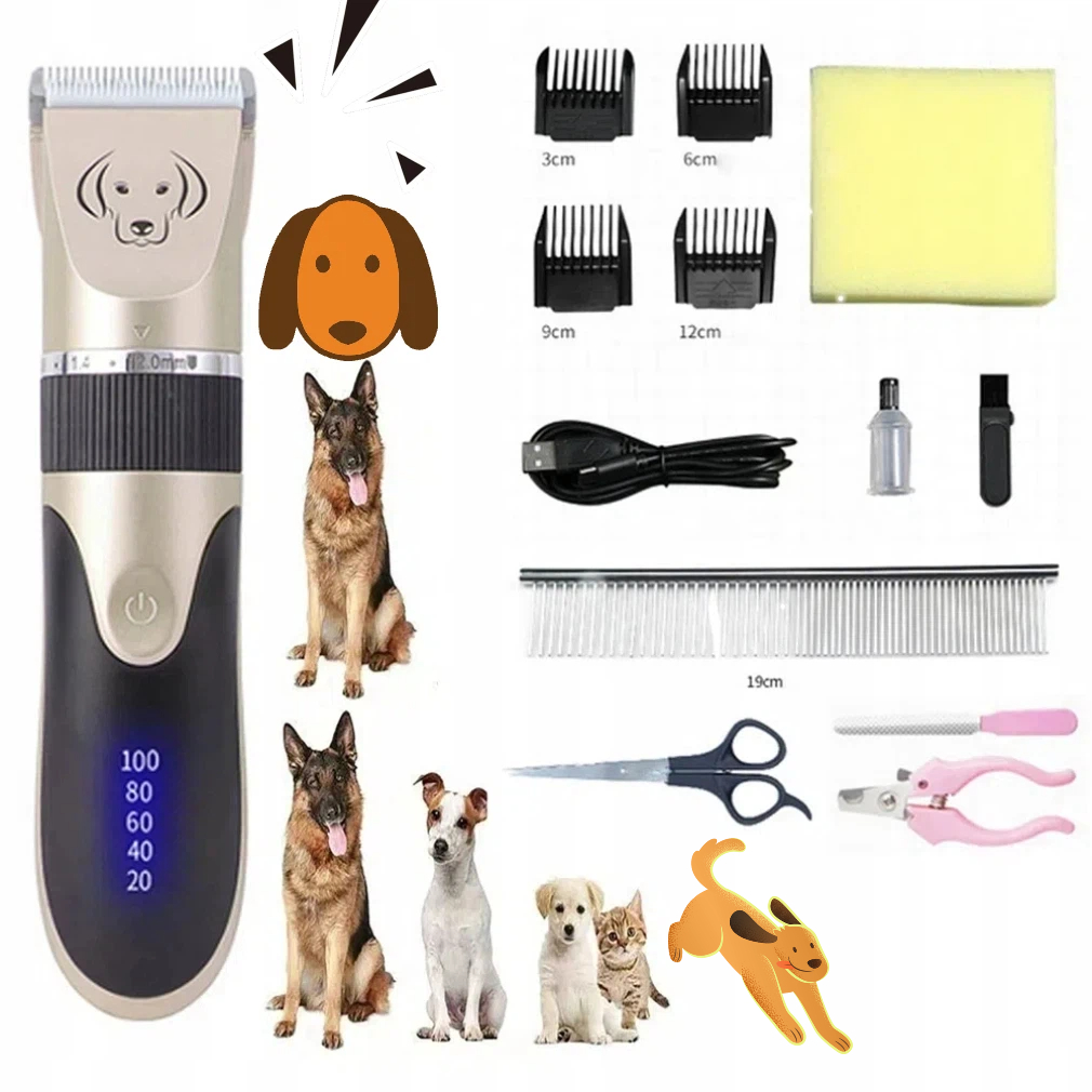 Levně Stroj Na Stříhání Psů-usb, 3 MM-12 MM Komba, R-type Bezpečnost, Ciha