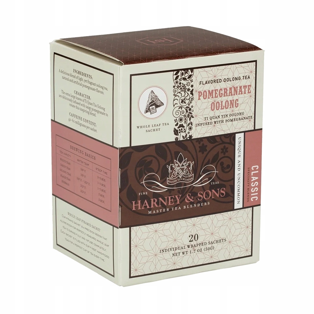 Levně Oolong s Granátovým jablkem 20 ks balených pyramidek