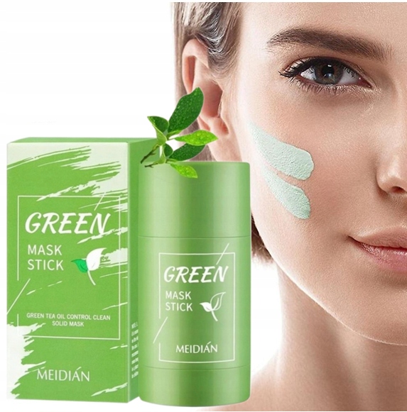 GREEN TEA MASK STICK MASECZKA OCZYSZCZAJĄCA WĄGRY
