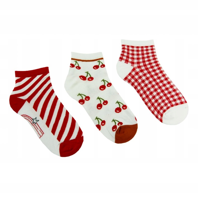

Moraj Skarpety Casual Wisienki 3-PARY Socks 38-41