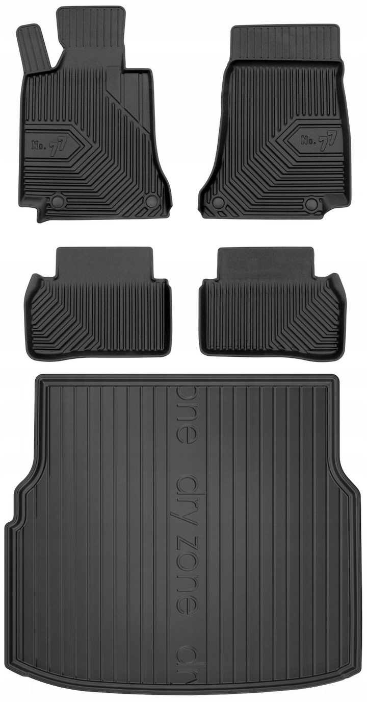 Set 77 Koberce a rohože Mercedes C W205 Kombi 2014-2021