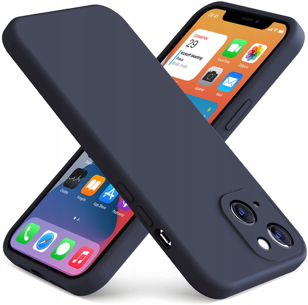 

Etui Case Silicone Szkło 9H do iPhone 13