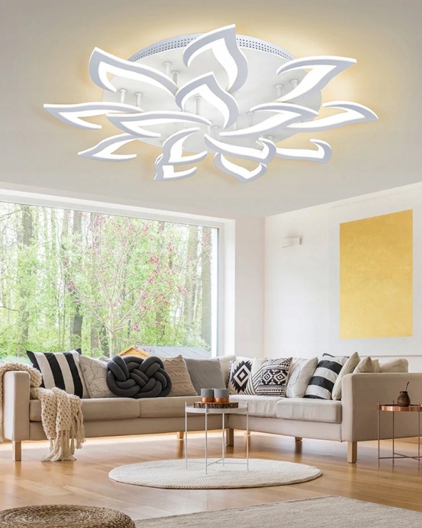 LAMPA SUFITOWA 41W ŻYRANDOL LED PILOT+APP KONTROLA Kolor biały