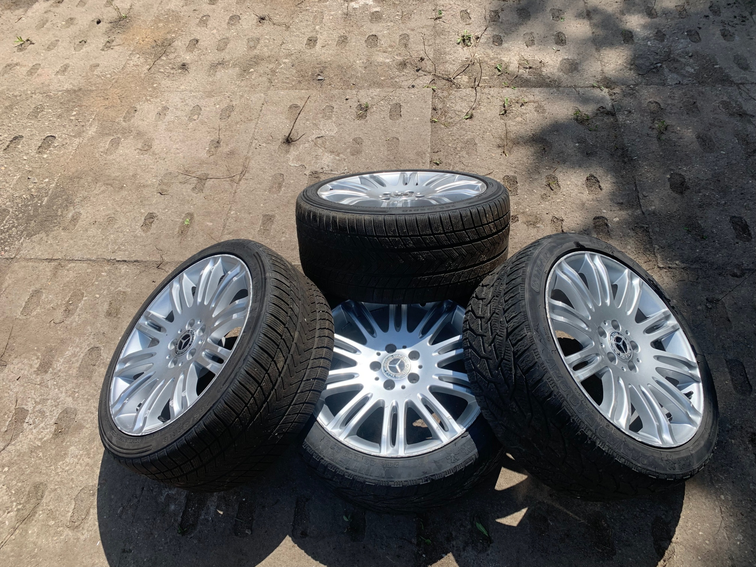 18 R18 disc wheels discs 5X112 MERCEDES W211 EVO A2114015302