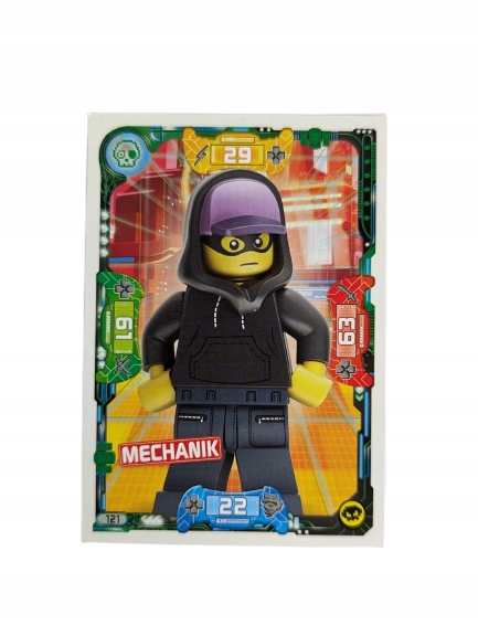 Karta Lego Ninjago Seria 5 Numer 121