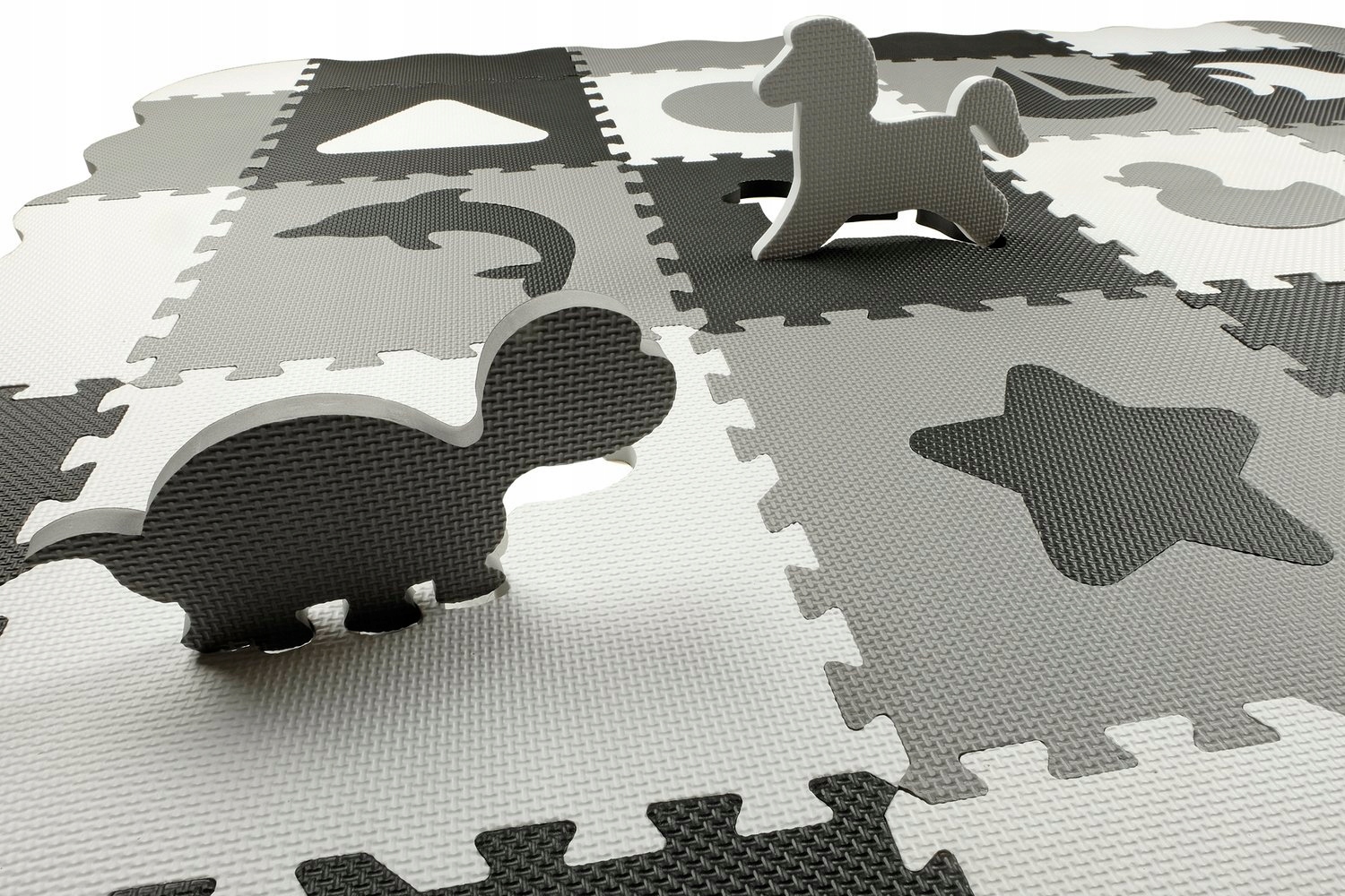 MATA EDUKACYJNA dla dzieci PUZZLE PIANKOWE GRUBA PIANKOWA KOJEC XXL Płeć chłopcy dziewczynki