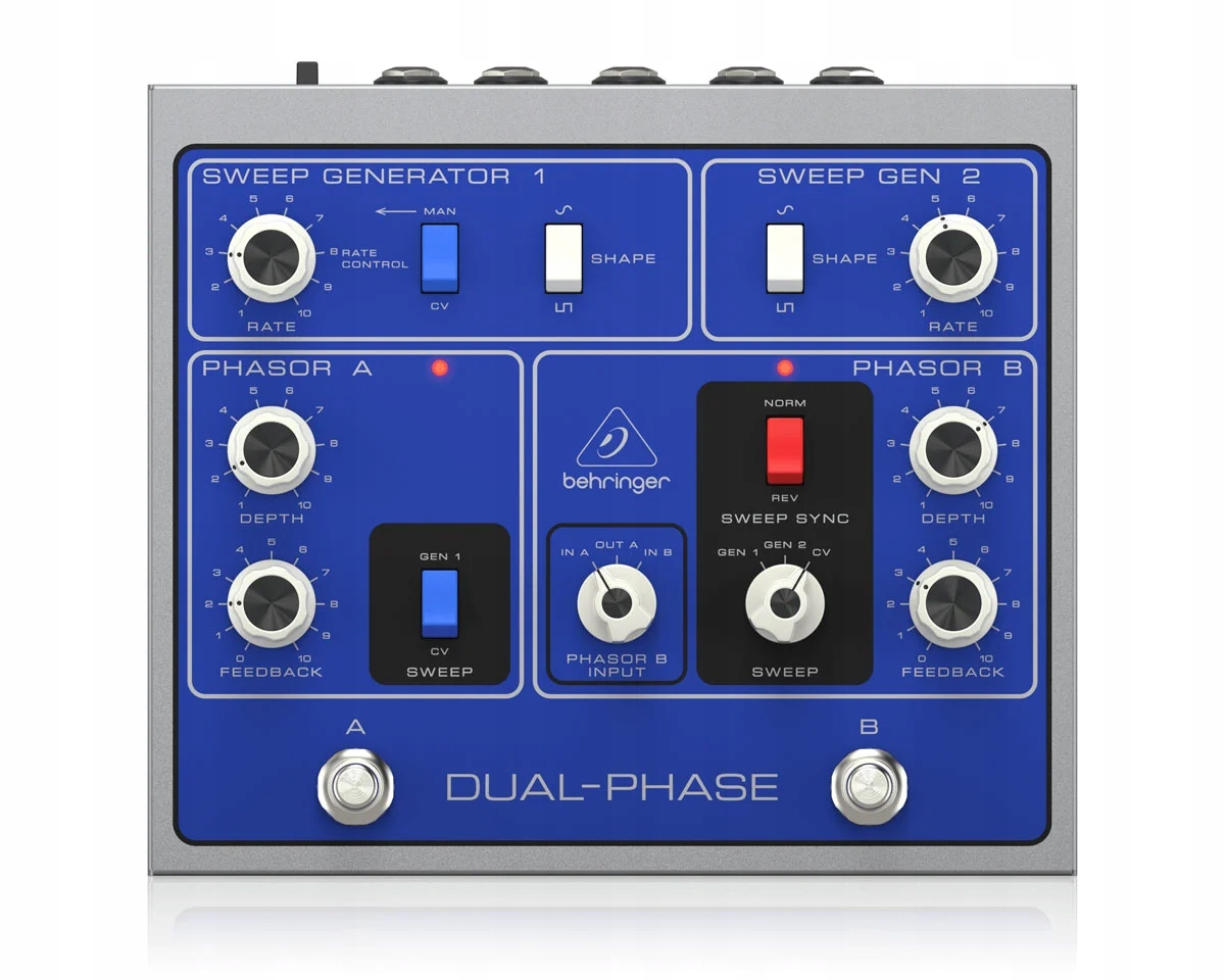 Behringer Dual-phase kytarový efekt typu phaser