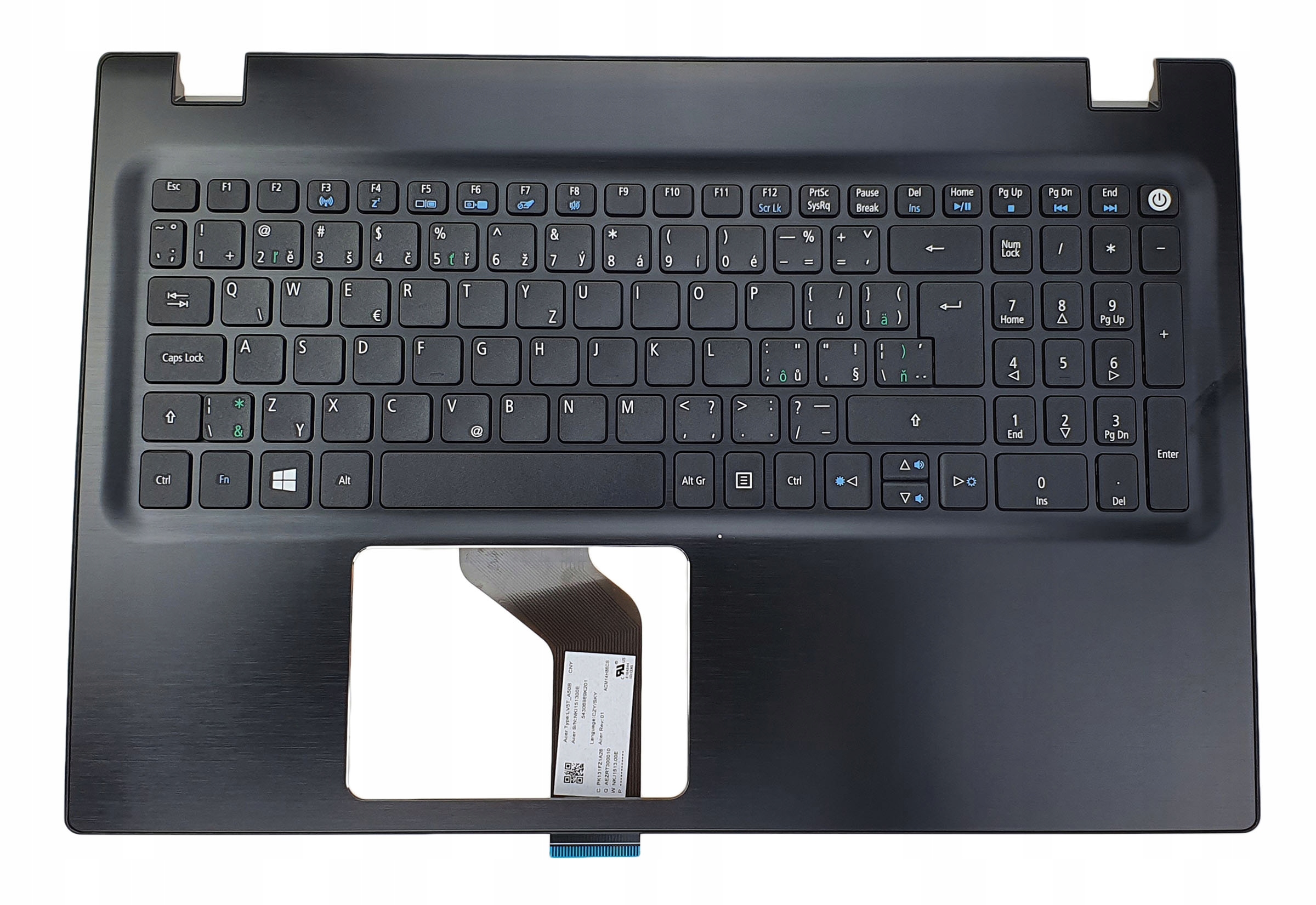 Nové Pouzdro Klávesnice Pro Notebook Acer Aspire F5-571 F5-571G Česká