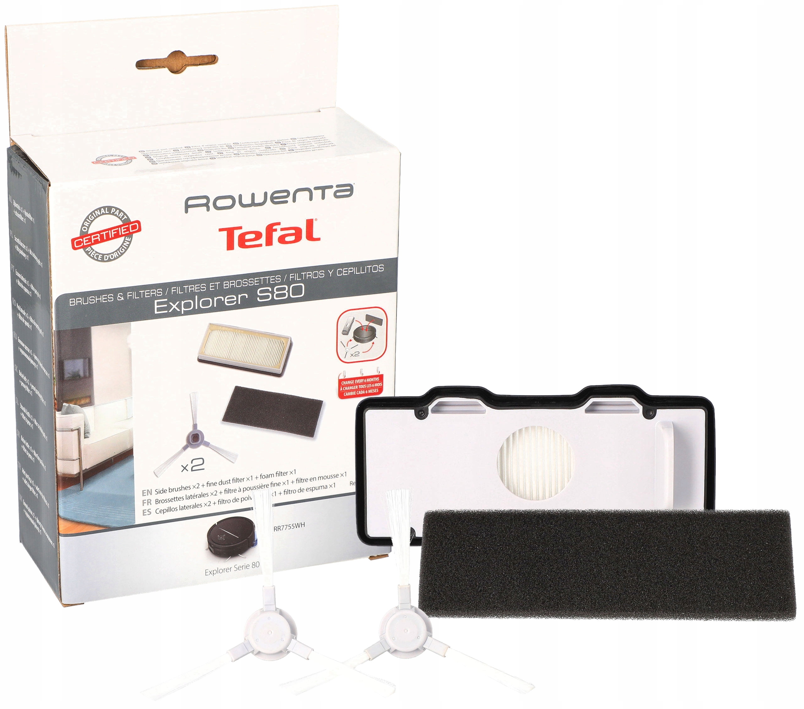 

Zestaw do odkurzacza Tefal Explorer s80
