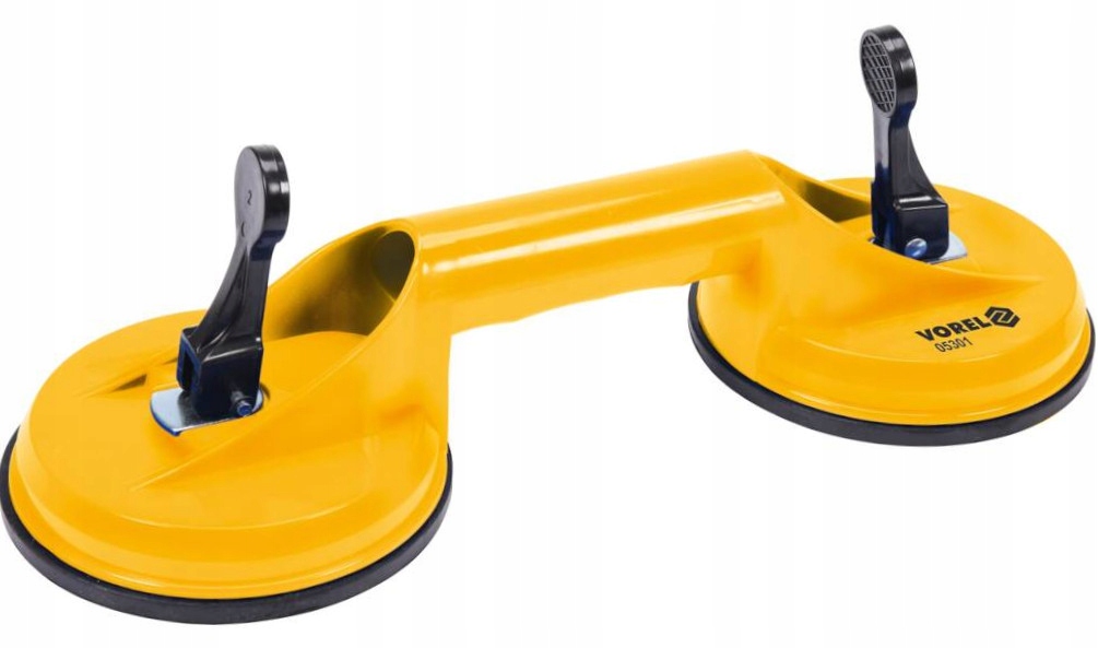 PRZYSSAWKA UCHWYT DO PŁYTEK SZYB GLAZURY GRESU PODWÓJNA do 70kg