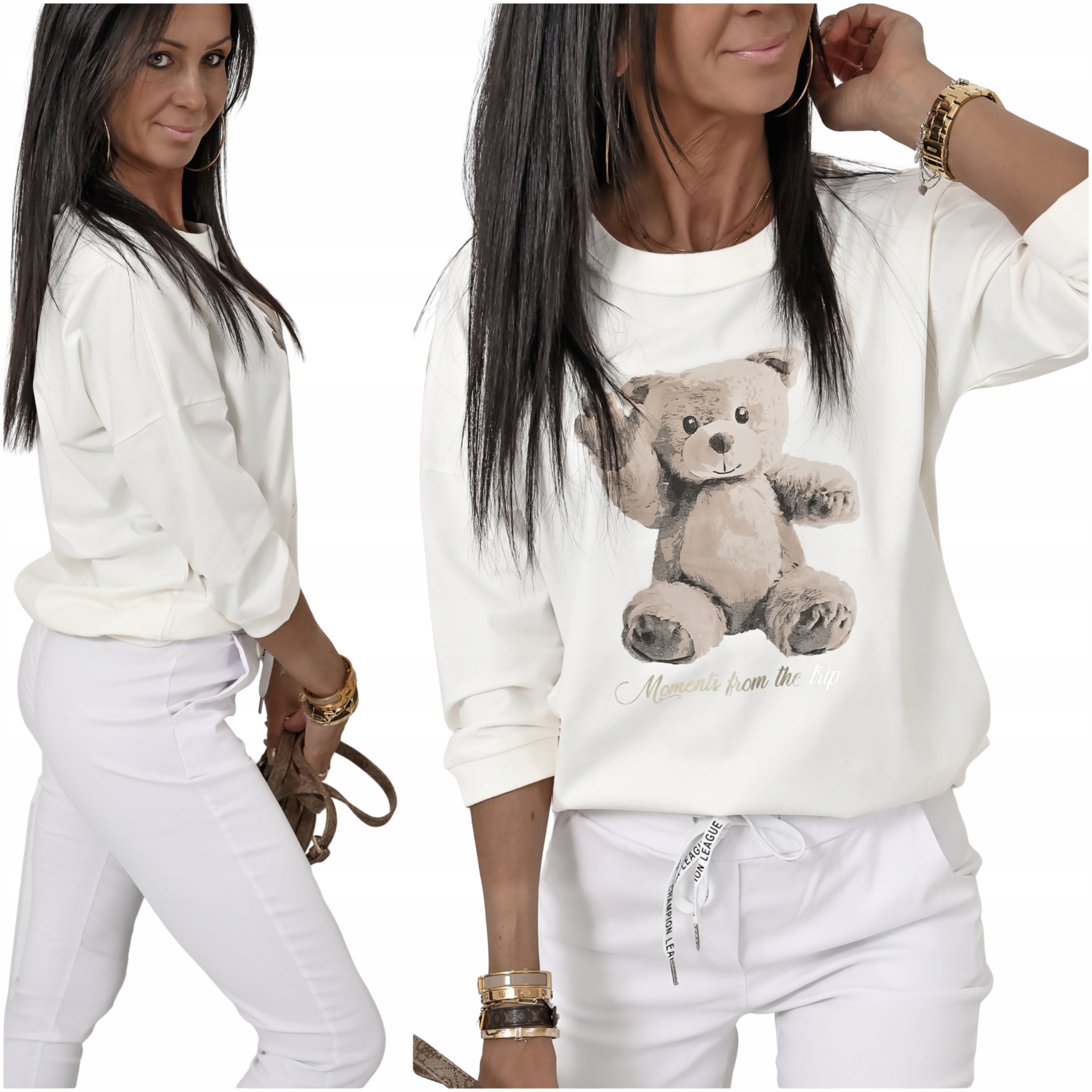 Casualowa Bluzeczka Z Nadrukiem Sweetly! WZ.1