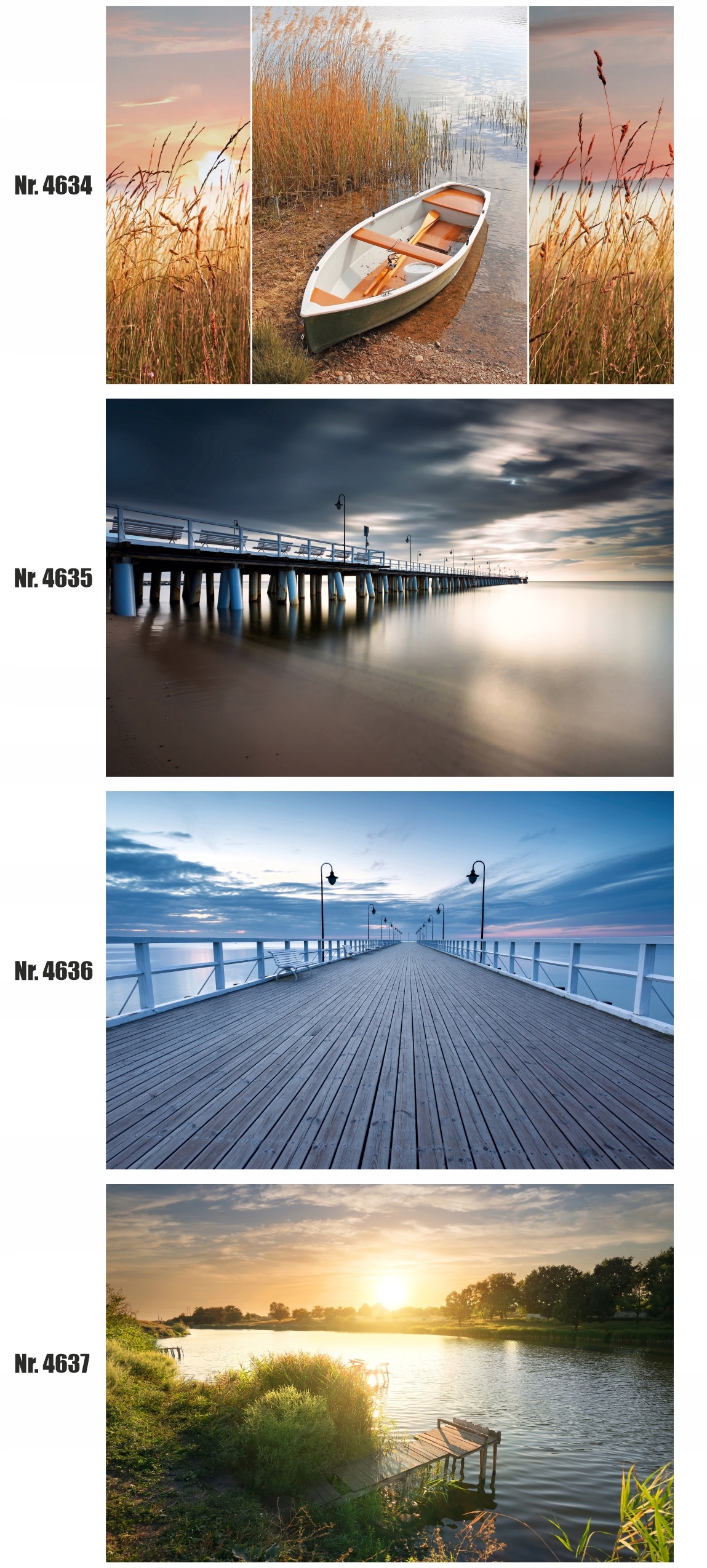 plakat molo, morze, chmura, widok, 3d, 70x50cm Szerokość produktu 70 cm