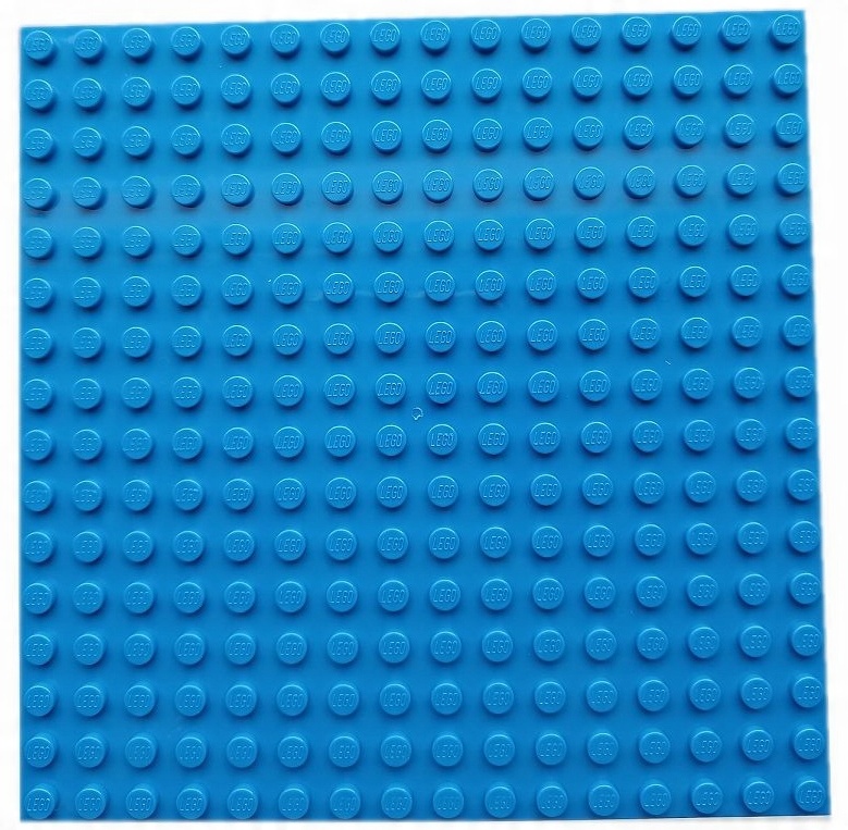 

Lego płytka 16x16 niebieski 91405