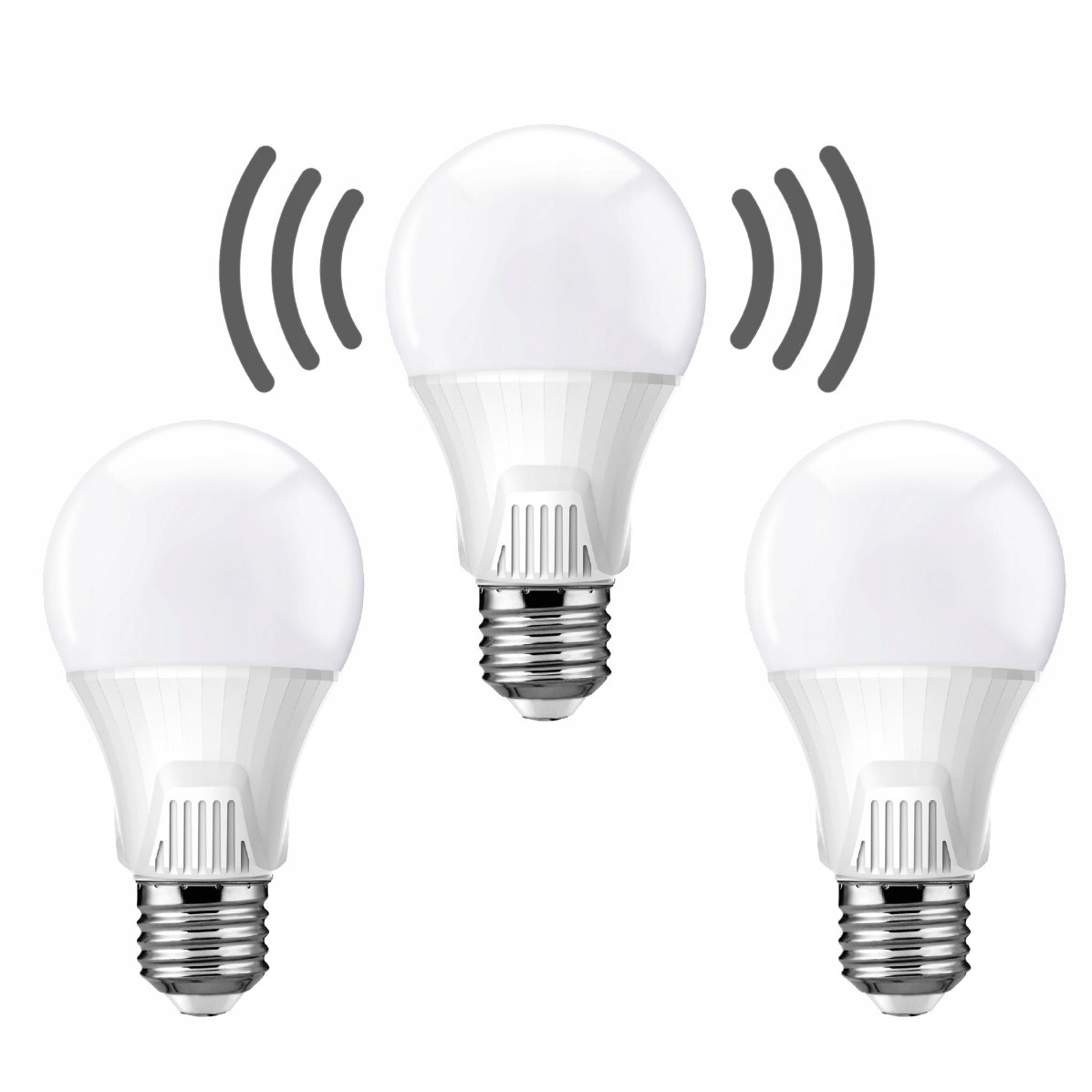 3x Żarówka LED 9W Czujnik Ruchu Zmierzchu 4000K Liczba sztuk 3 szt.