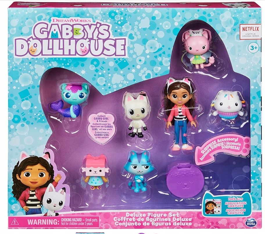 

Gabby's Dollhouse Gabi Koci Domek 7 figurki zestaw