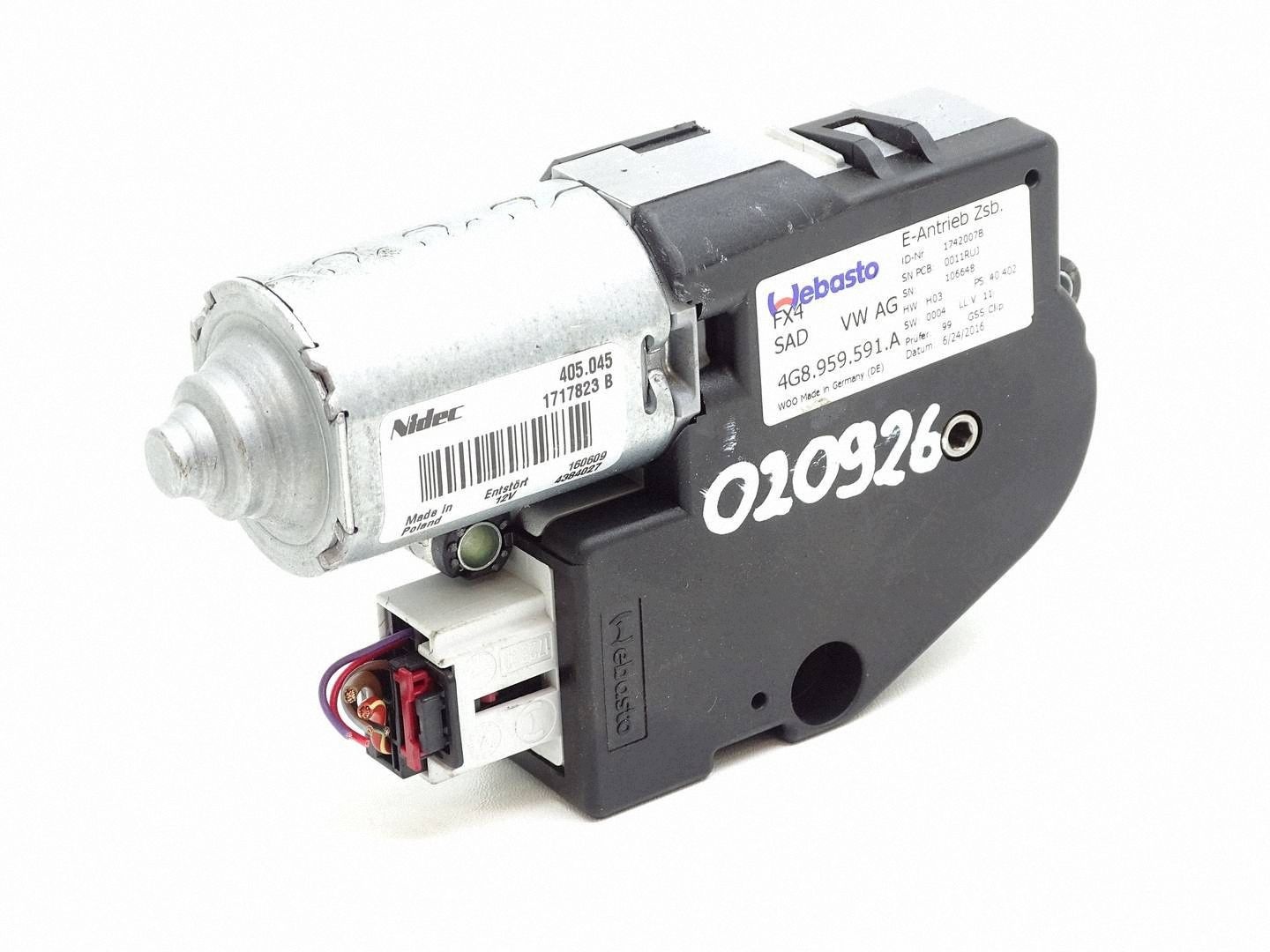 Motor modul Schiebedach AUDI A6 C7 A7 4G 4G8959591A
