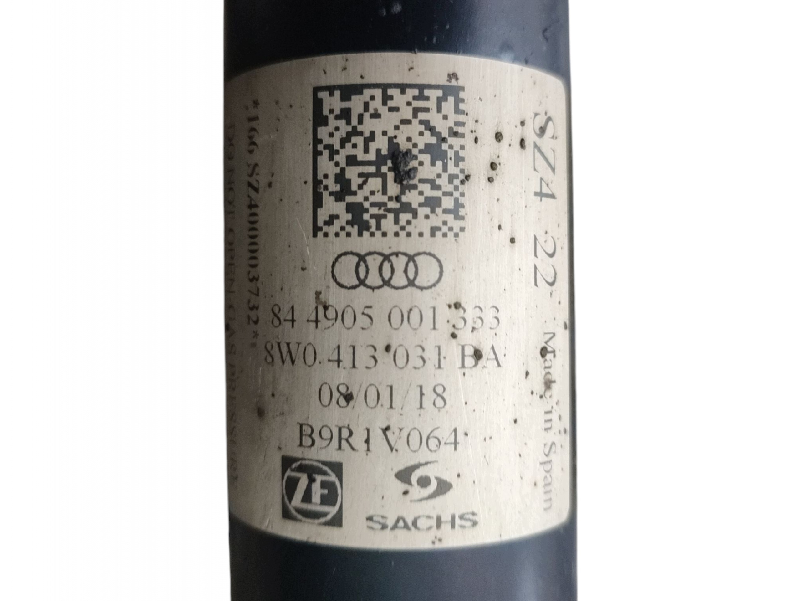shock absorber right front AUDI A4 B9 2.0 TDI 150KM 8W0413031BA 8W0413038