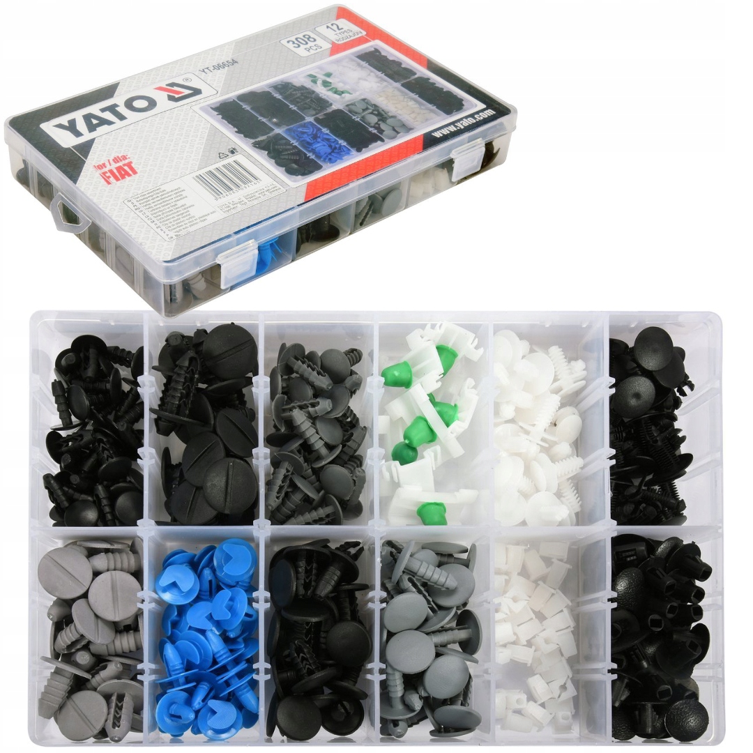 YATO KOMPLET SPINEK SAMOCHODOWYCH FIAT 308 SZTUK