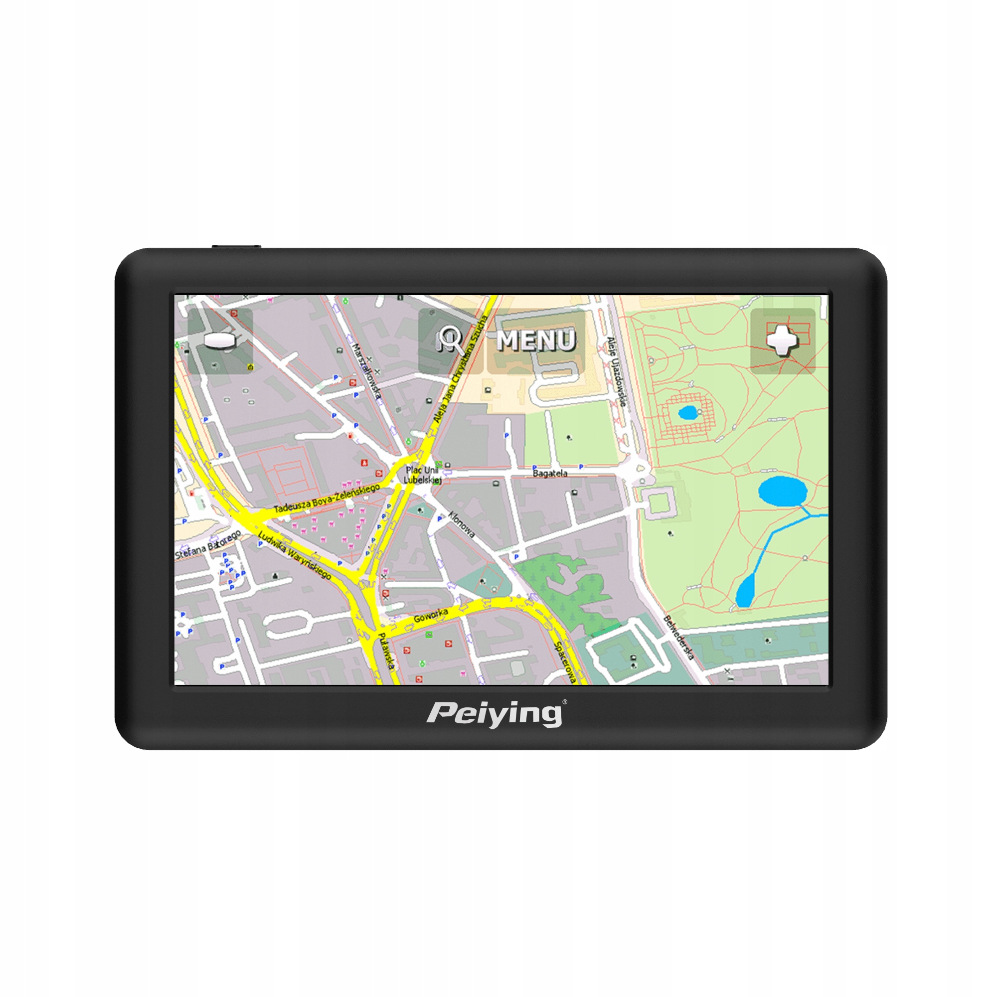 Peiying Basic PY-GPS5015 navigace automobilová Gps 12V 24V s mapami Evropy