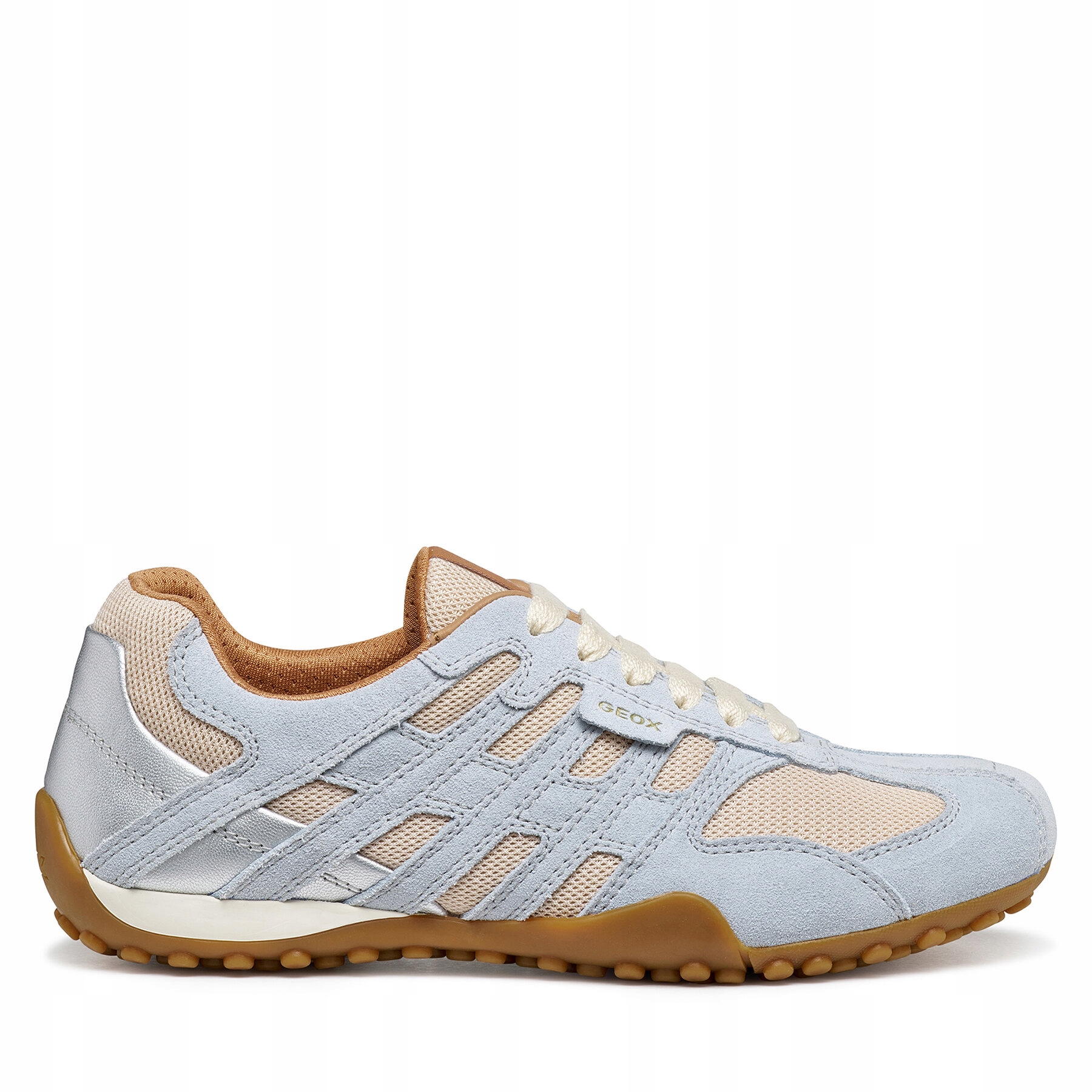 Geox Světle modré dámské tenisky Geox Snake Original