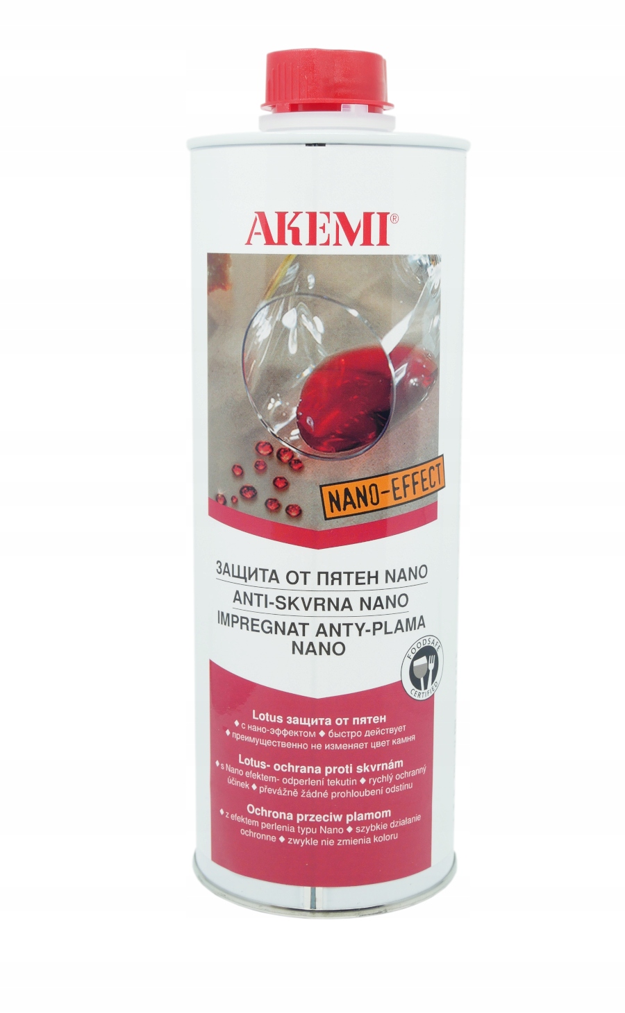 

Akemi Impregnat do Marmuru i Piaskowca Nano 1L