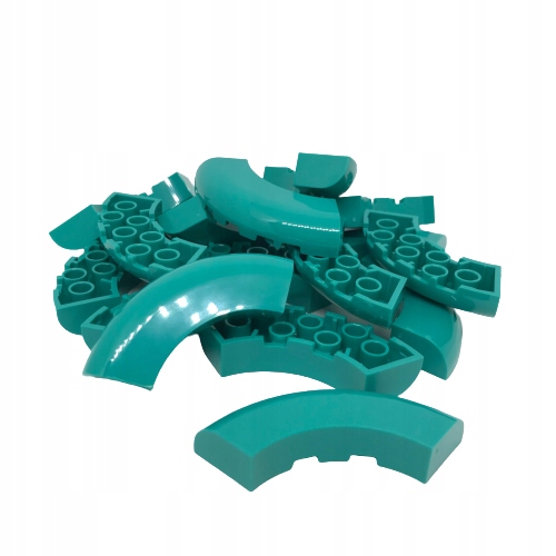 

Lego 24599 Turkusowy Klocek Łuk 5X5 12SZT.