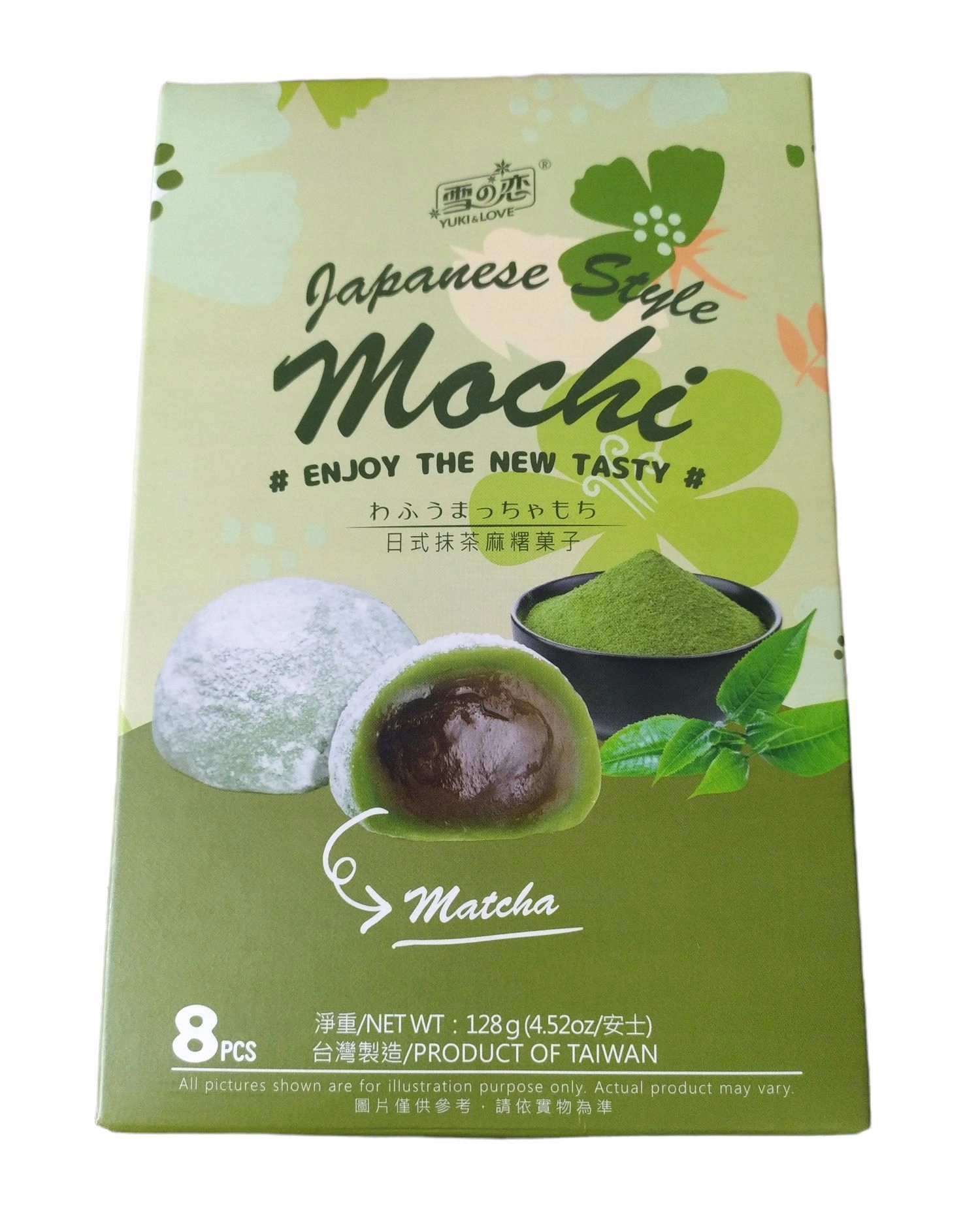 

Mochi ryżowe zielona herbata Y&l 128g