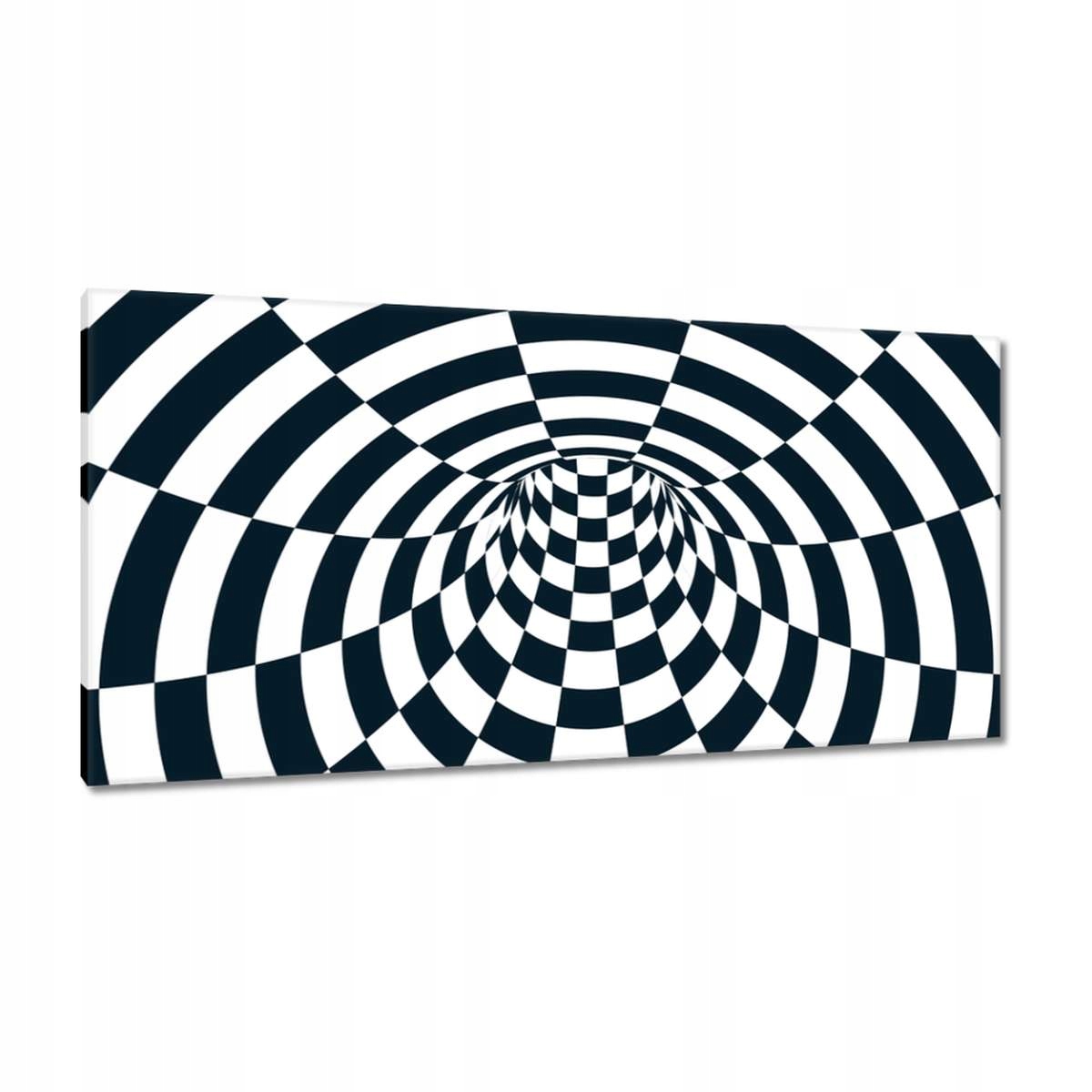 Obrazy 115x55 Abstrackja černobílá