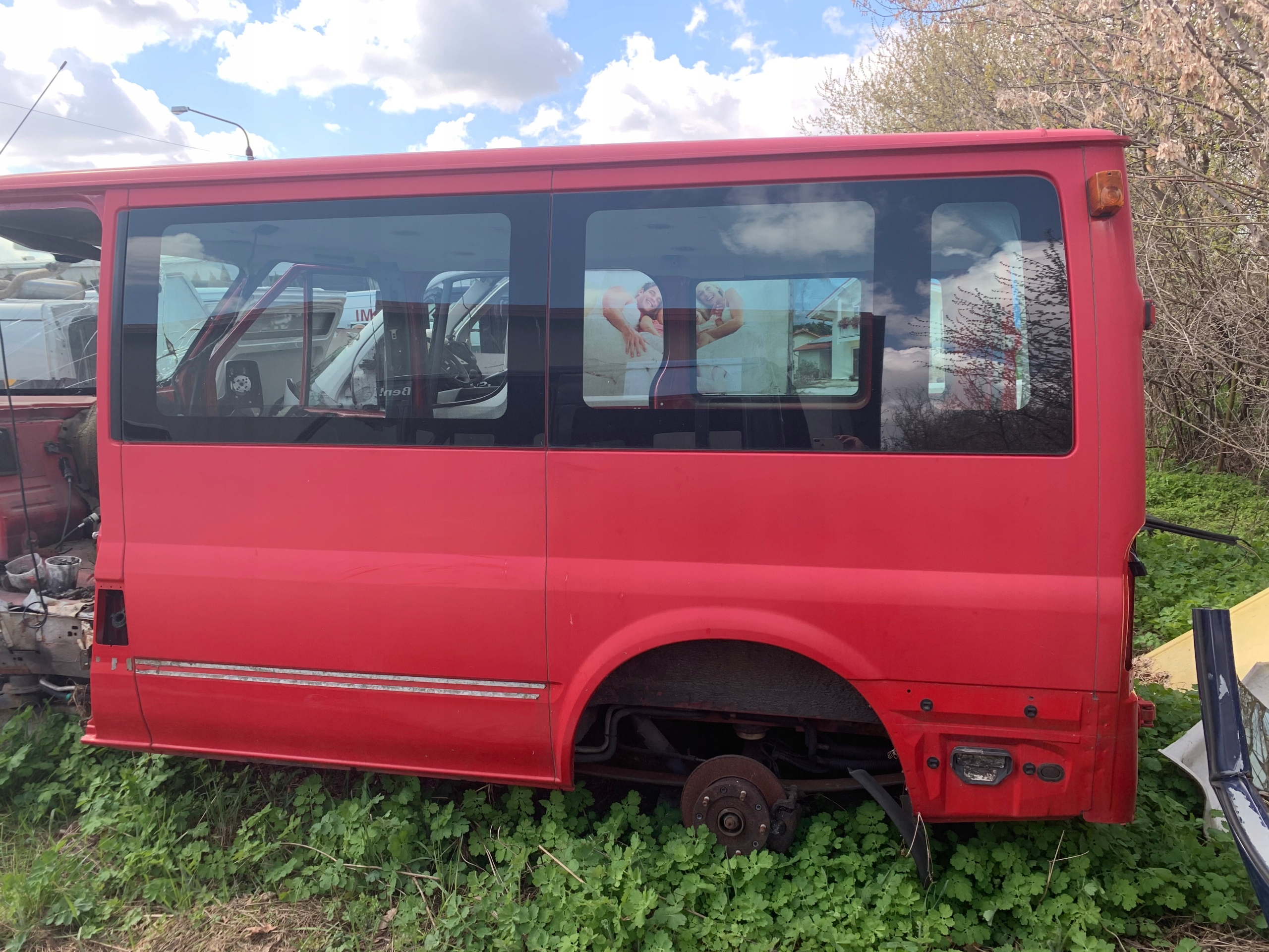 FORD TRANSIT MK7 левый крыло L1H1 2006-2014