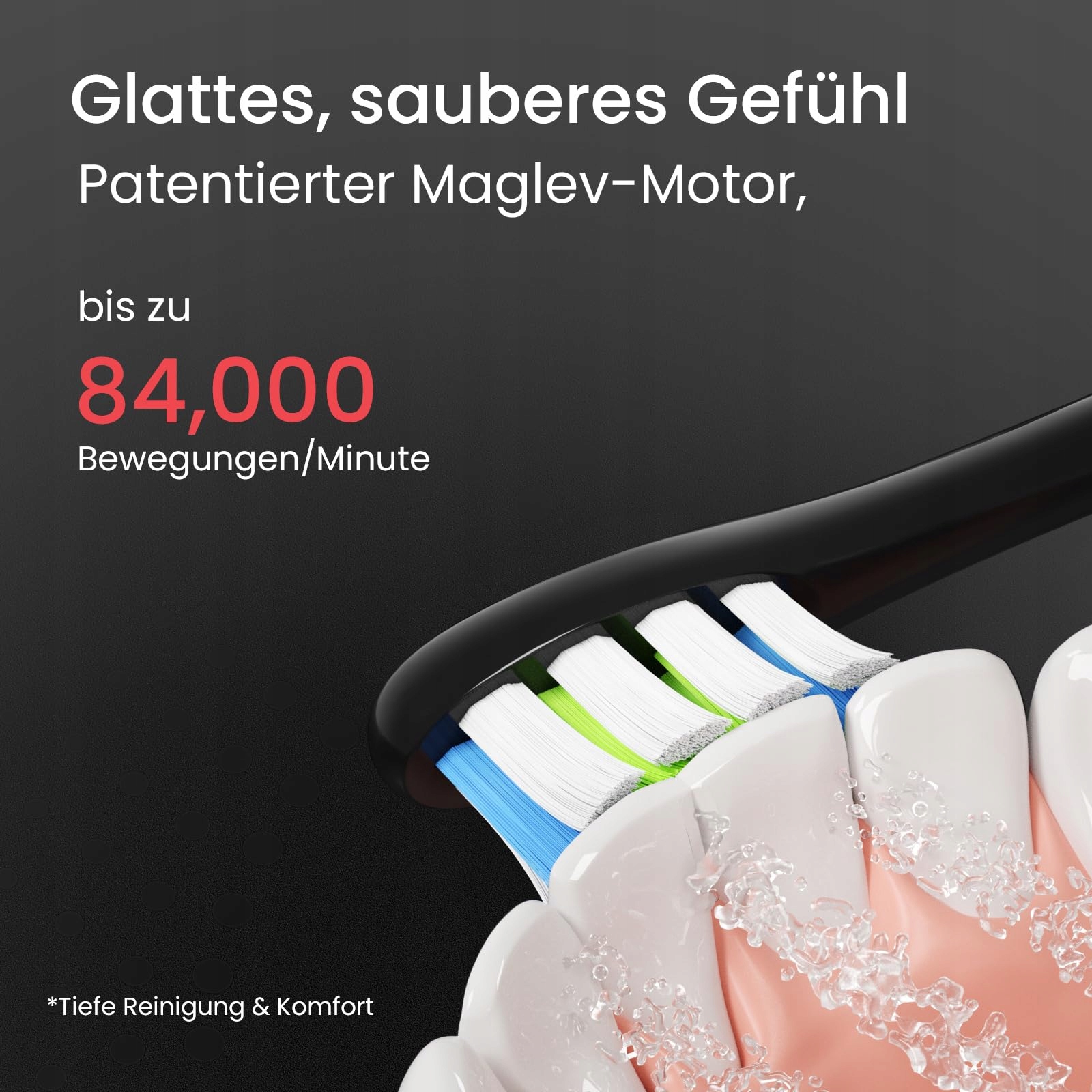 OCLEAN Zestaw Szczoteczka Soniczna X Series Pro Elite 7 Główki Etui Uchwyt — miniatura 4