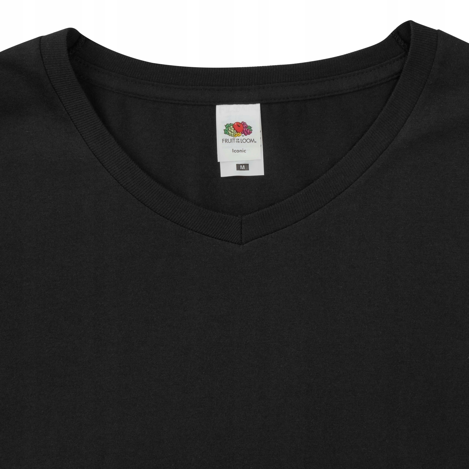 KOSZULKA T-SHIRT W SEREK FRUIT OF THE BLACK XL Wzór dominujący bez wzoru
