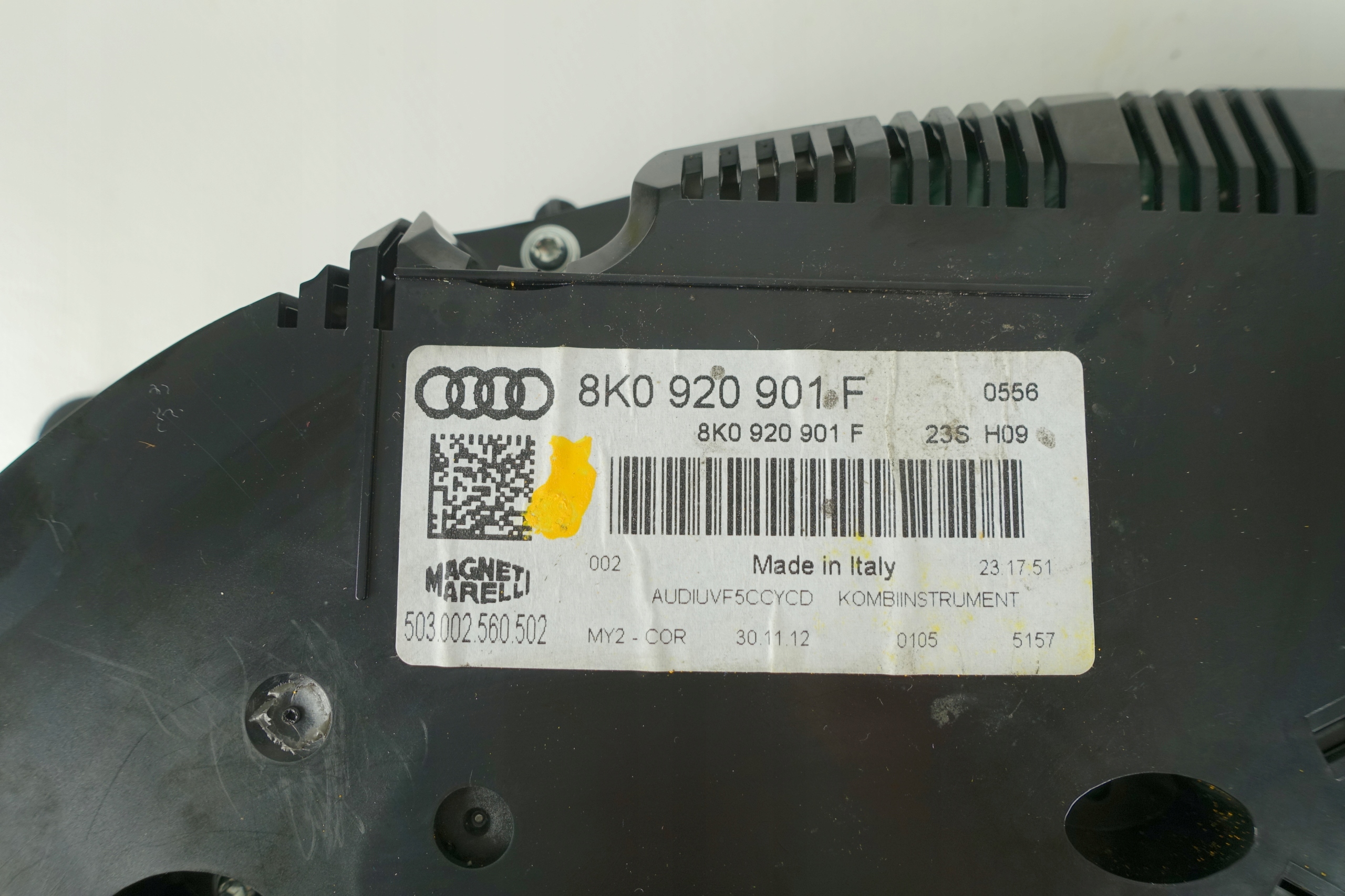 dials display dials clock AUDI A4 B8 8K0920901F EUROPA EU