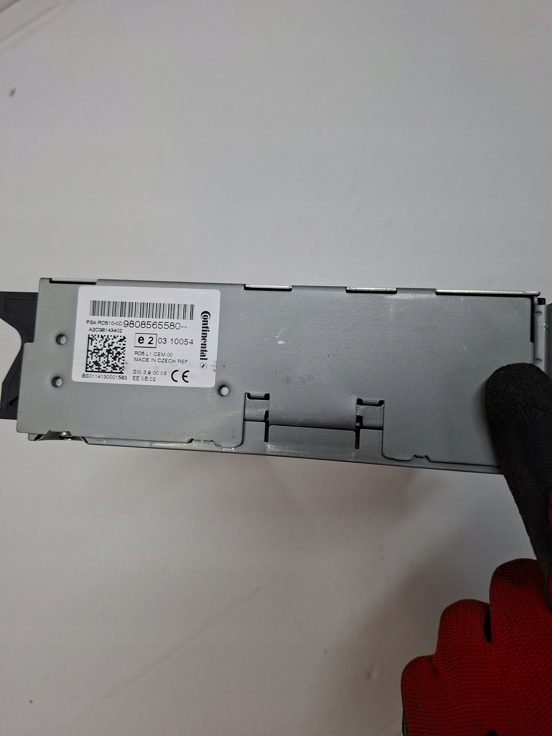 RADIO CITROEN C4 II 9808565580 A2C38143402