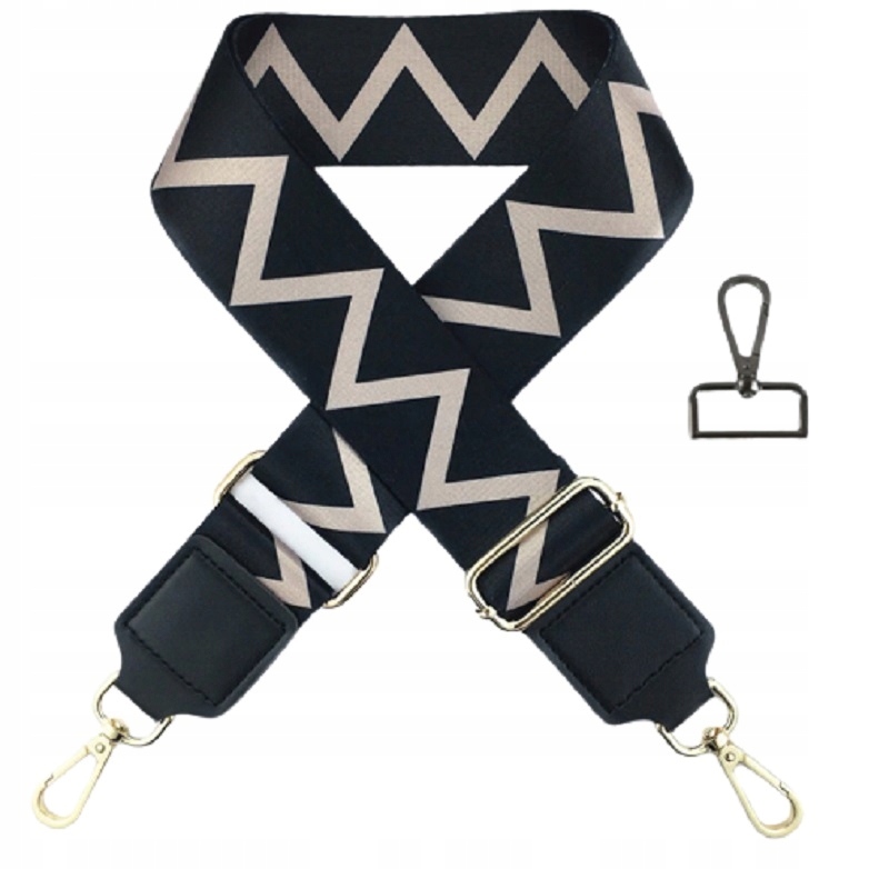 

Pasek Do Torebki Torby Regulowany Grafitowe Okucie