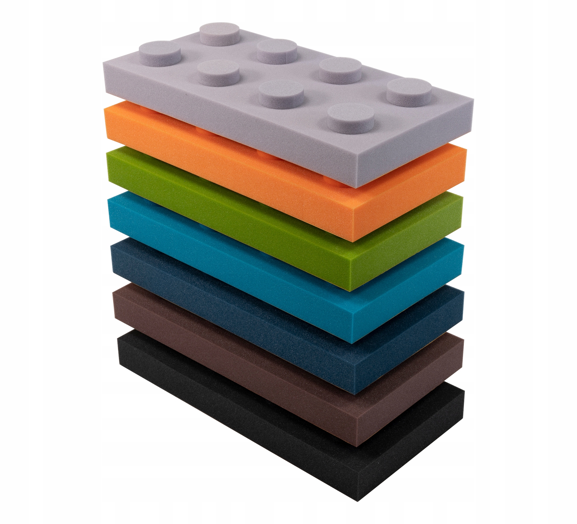 Akustyczny panel SAMOPRZYLEPNY pianka 25x50 klocek dekoracyjny Kod producenta PKL5/PROF/250/500/Z/S